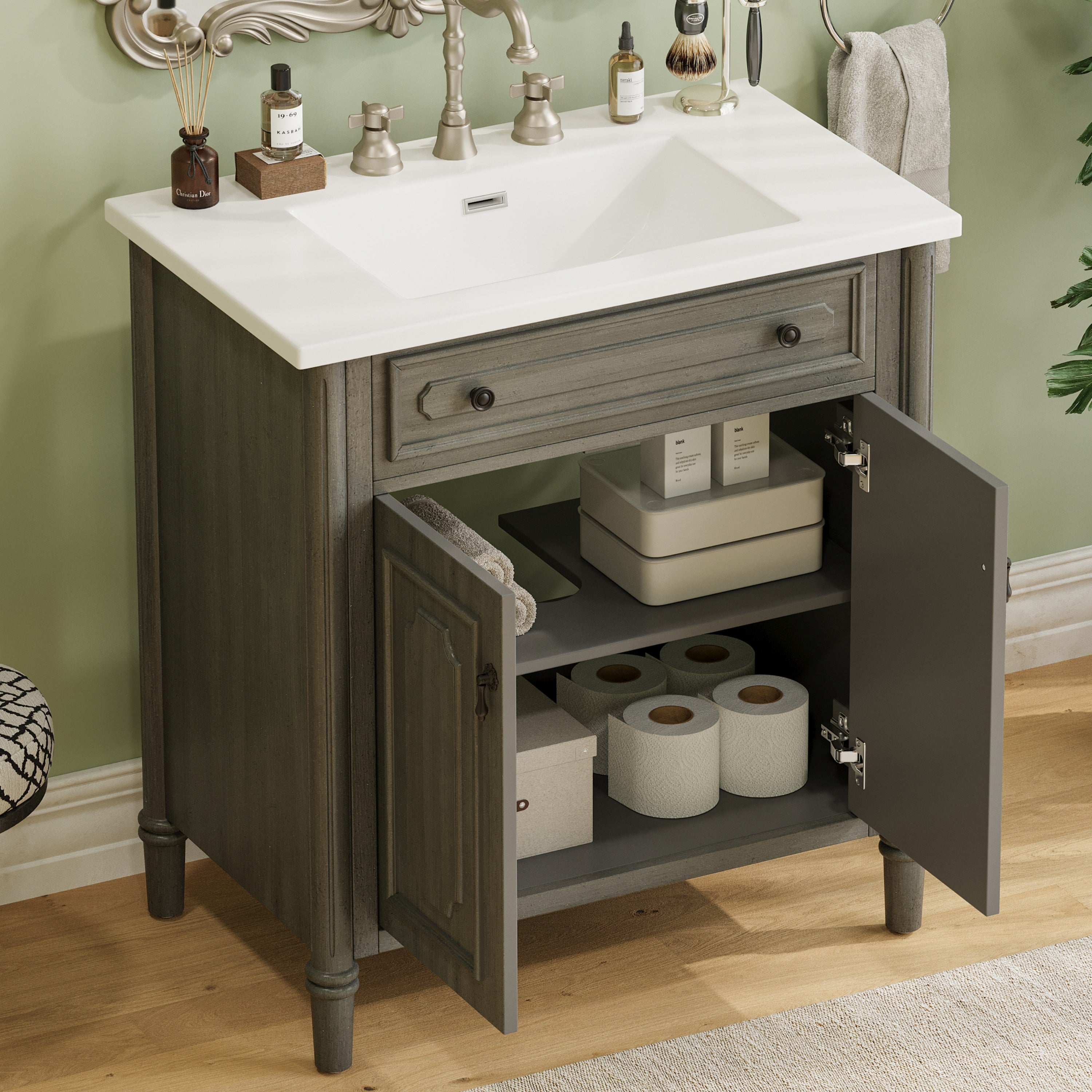 Boyel Living BL-NE-9472G Bath-Vanity-Combo - View #7