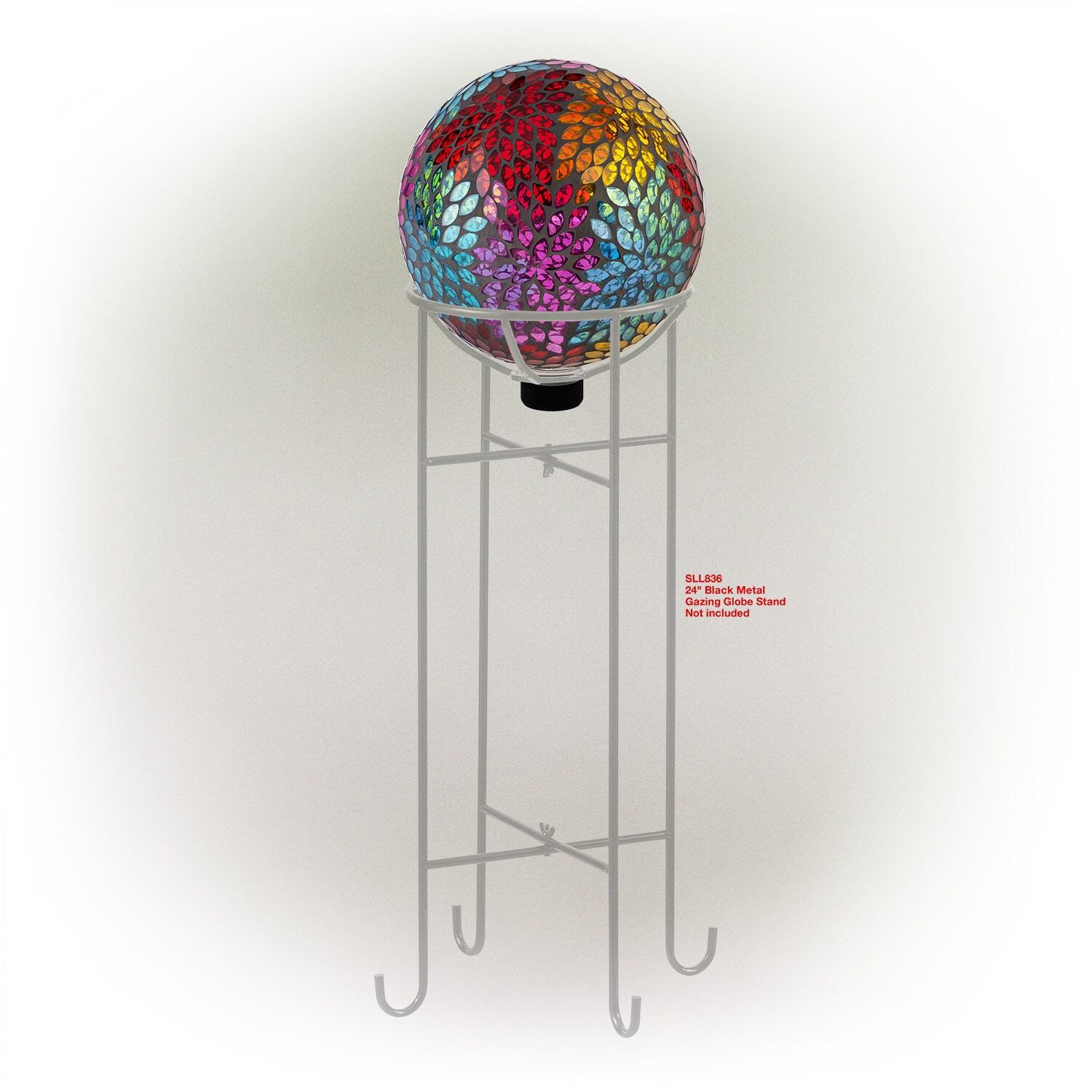 Alpine Corporation HMD172 Gazing-Ball-Stand - View #10