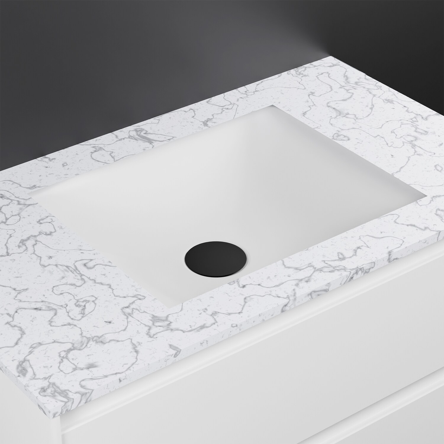 WS Bath Collections H10 WSBC 60U-8108501 Bath-Sink - View #4