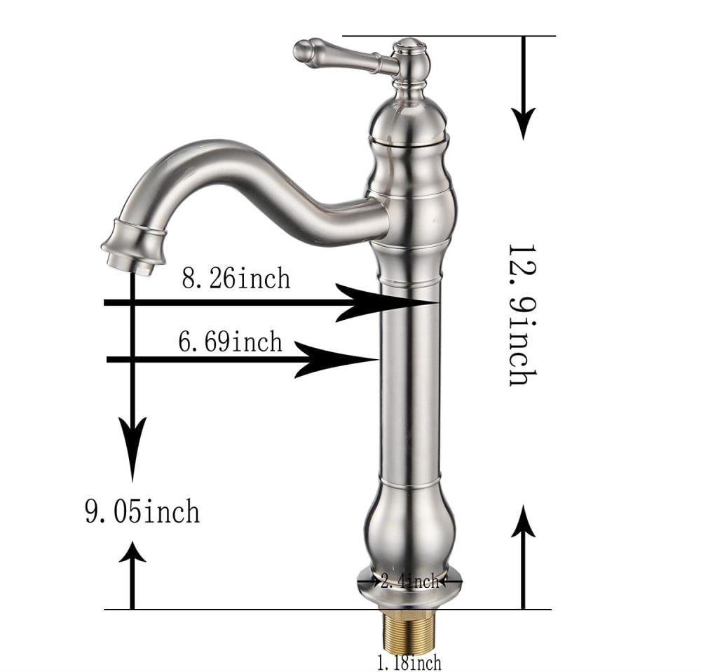KINWELL A-99310-NICKEL Lavatory-Faucets - View #2