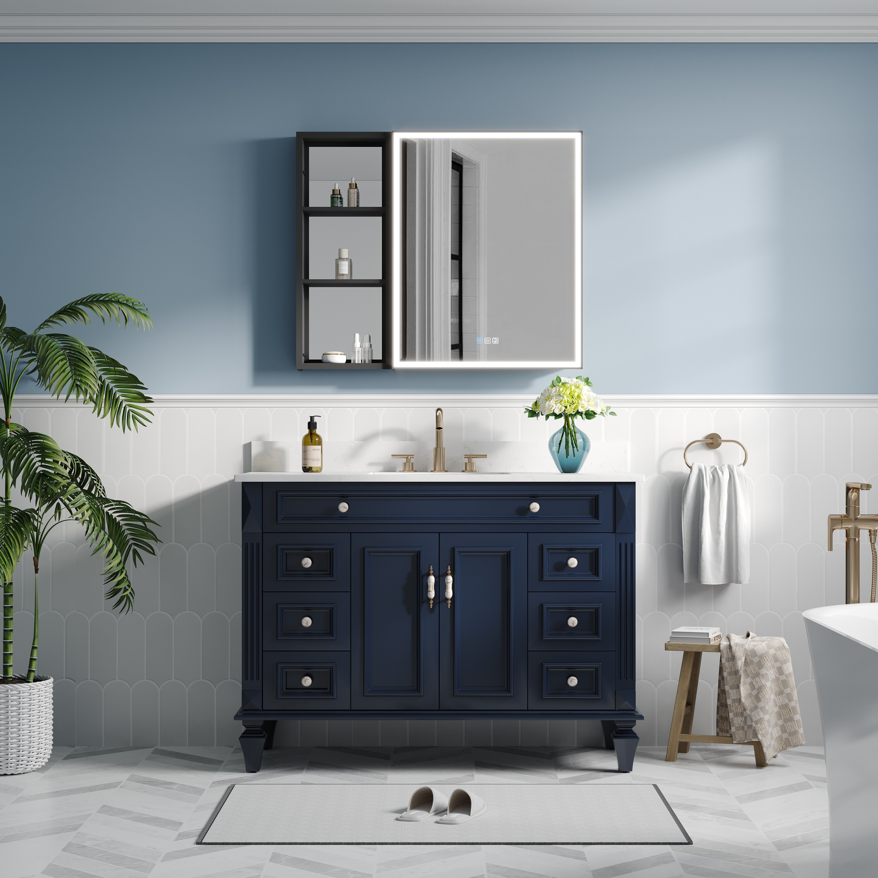 CALVON RC12-2430R-MC Bathroom-Medicine-Cabinets - View #10