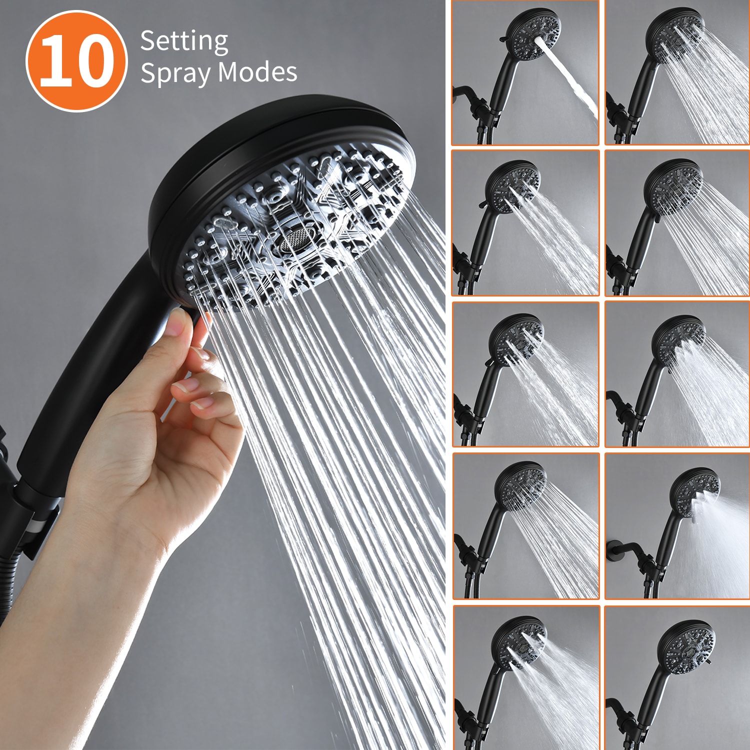 WELLFOR QJ-K-122599NG Showerhead-Bar-Panels - View #5