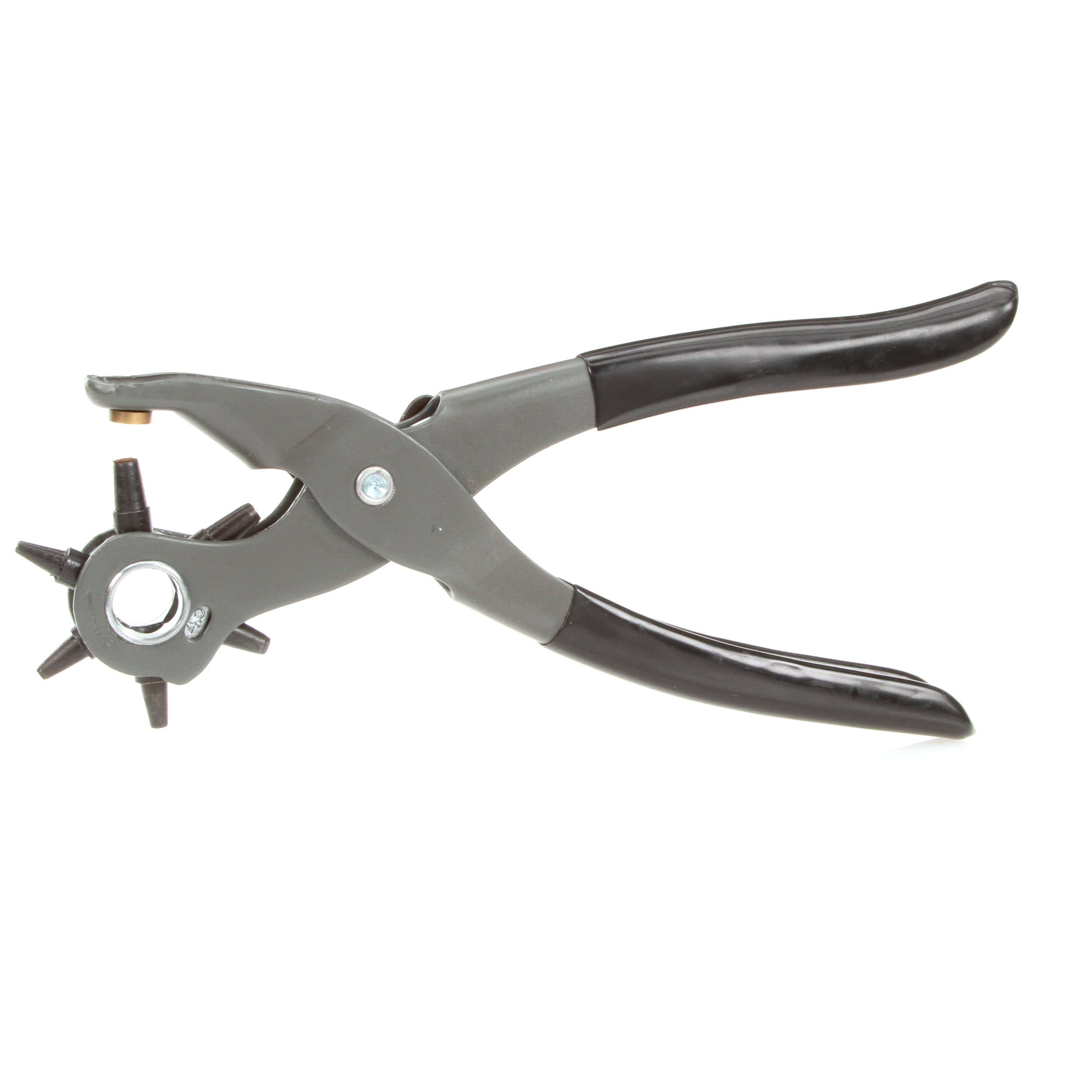 Pliers Punch Set for Leather Leather Plastic 9 Pieces 2,5 10 MM 