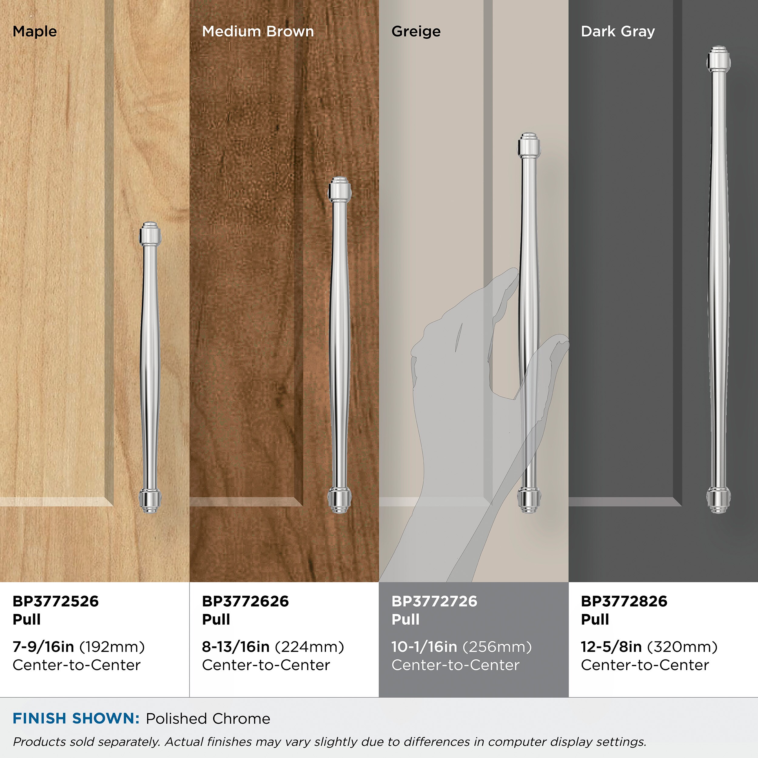 Amerock BP3772726 Cabinet-Pulls - View #7