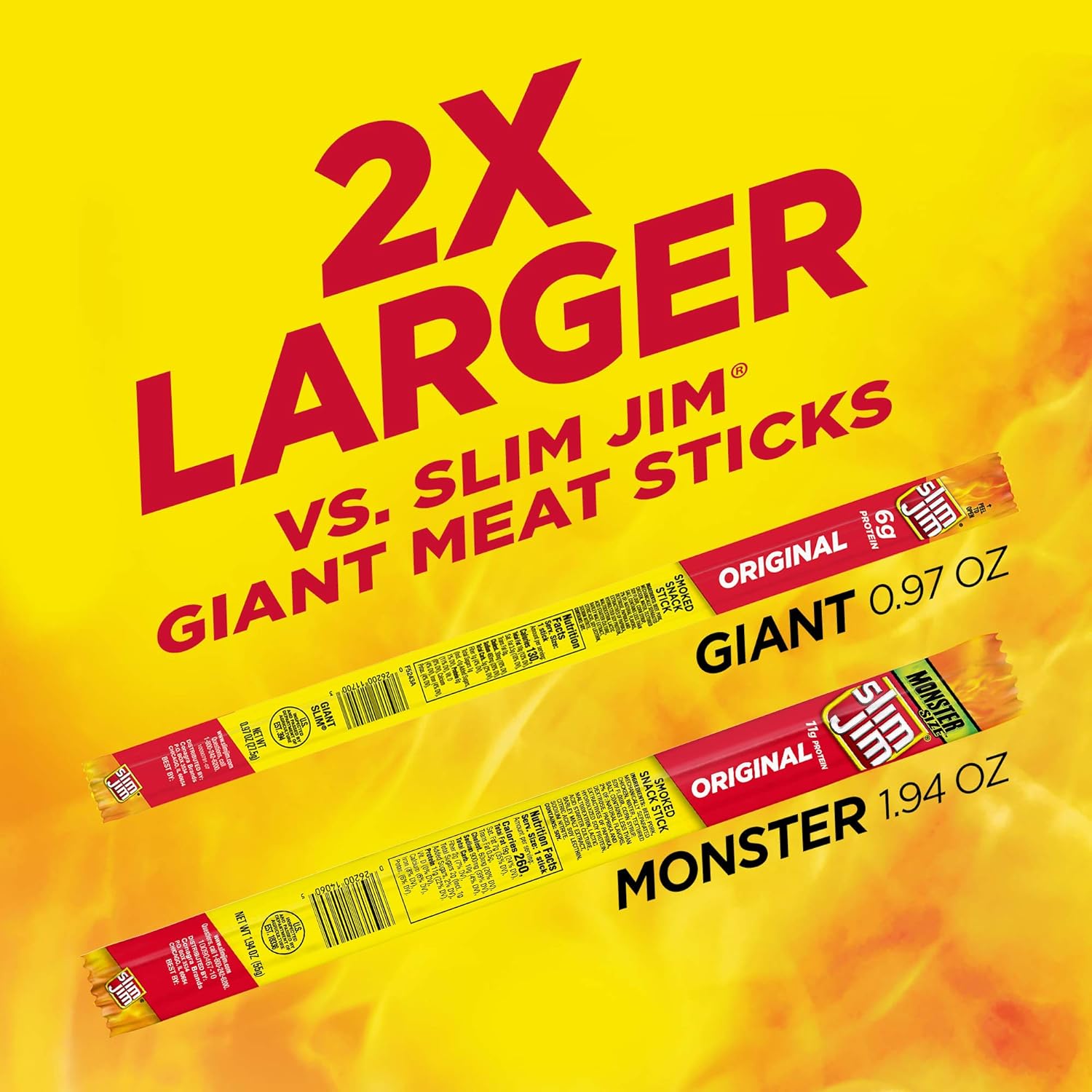Slim Jim SJMO18 Snack-Candy - View #6