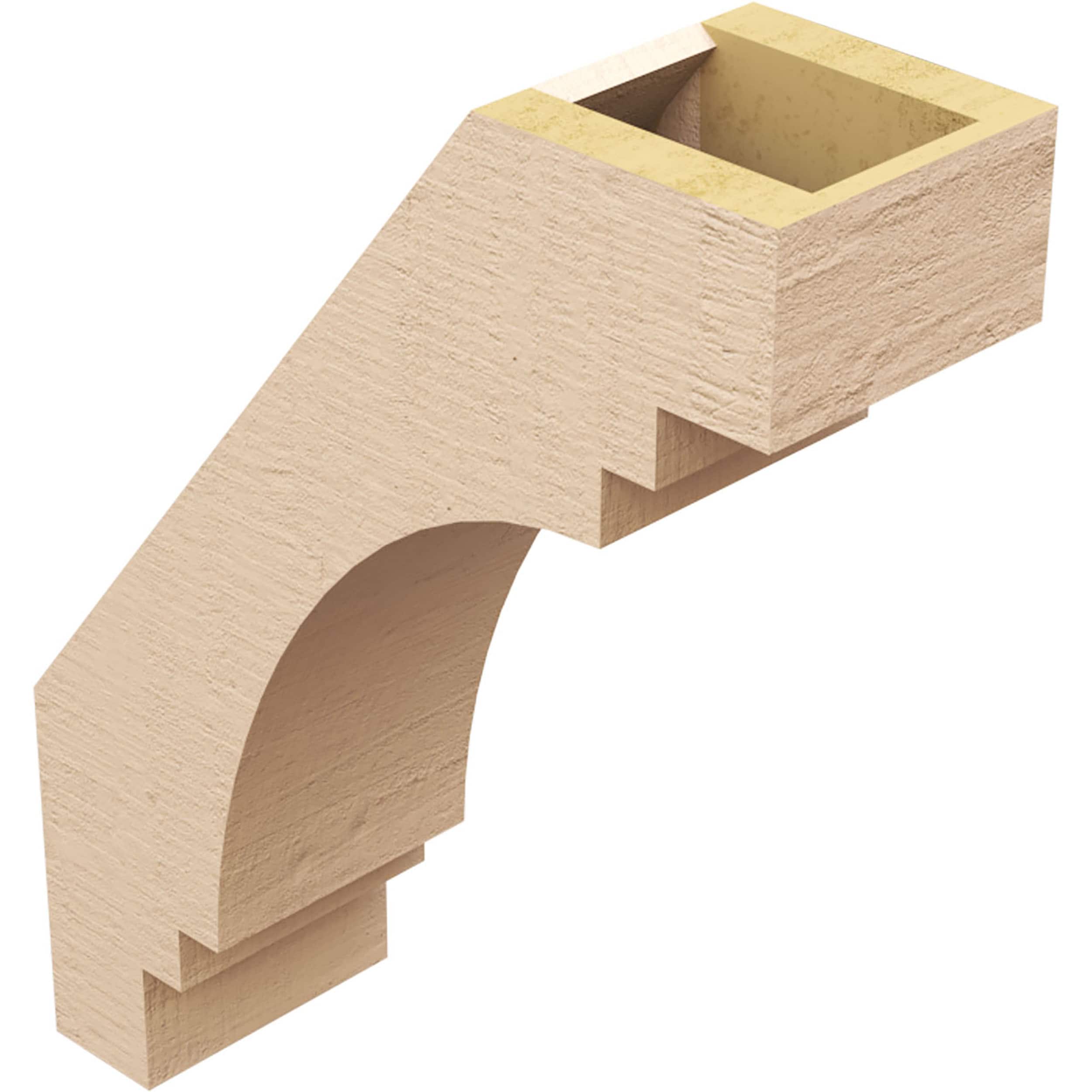 Ekena Millwork BRCUR05X14X18PECRCPR braces - View #12