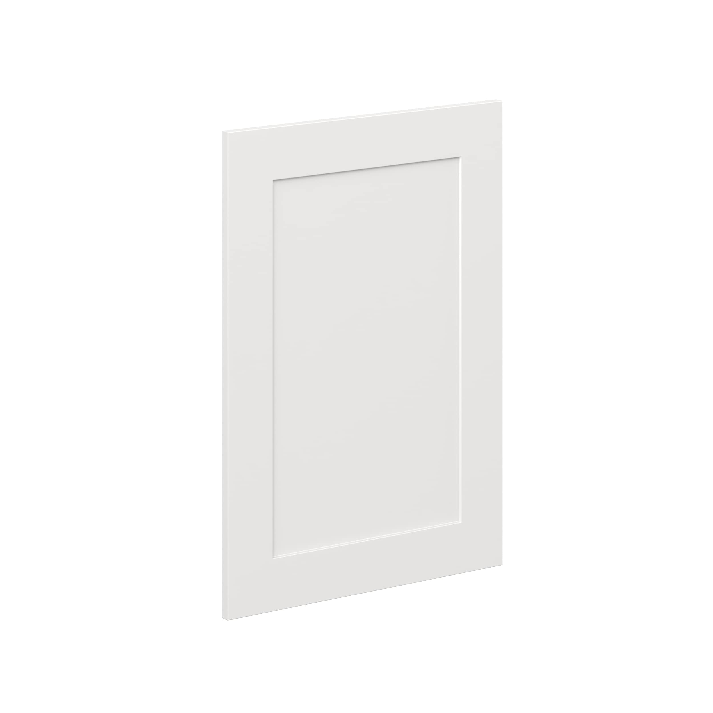 Hugo&Borg Bright White Laminate Shaker and Slab Cabinet Doors and Drawer Fronts