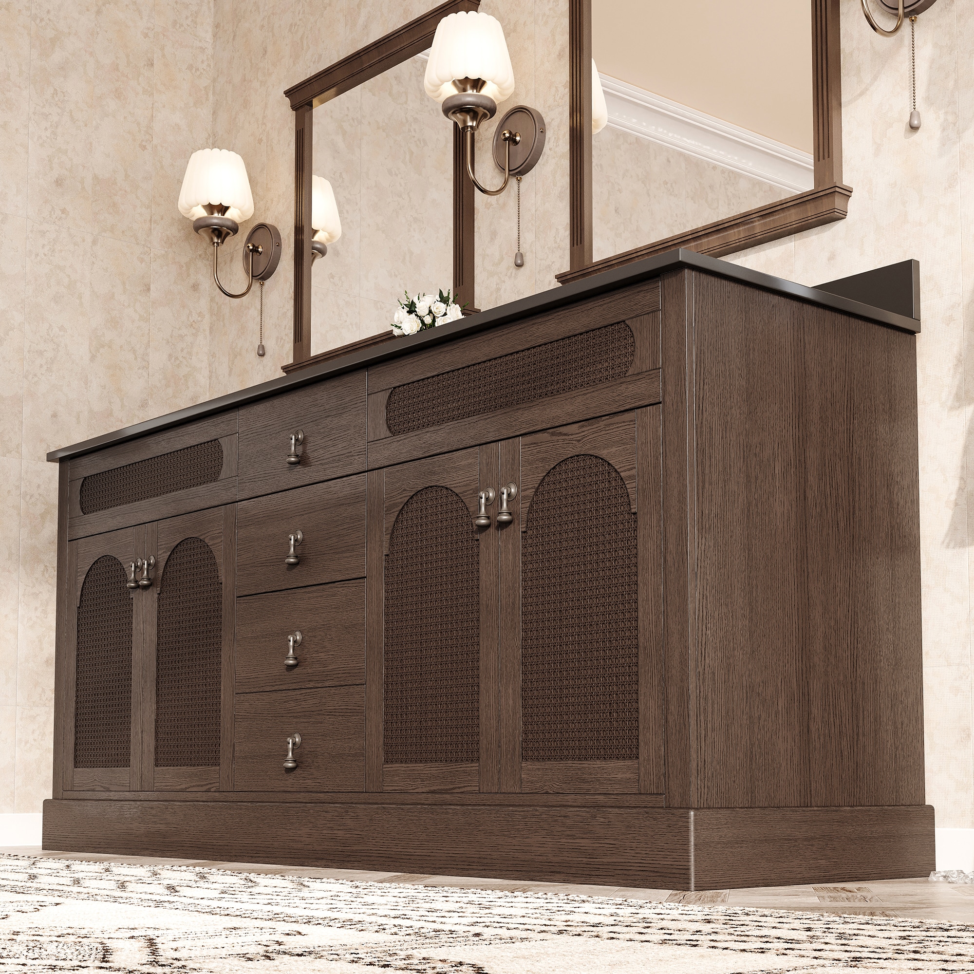 VOUA SAF-DXDRZJ7-GY Bath-Vanity-Combo - View #3