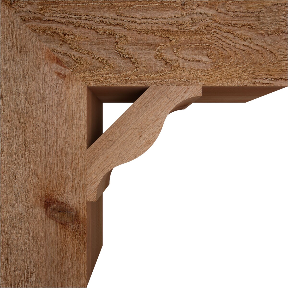 Ekena Millwork BKT06X20X20FST05RWR Exterior-Brackets-Braces - View #3