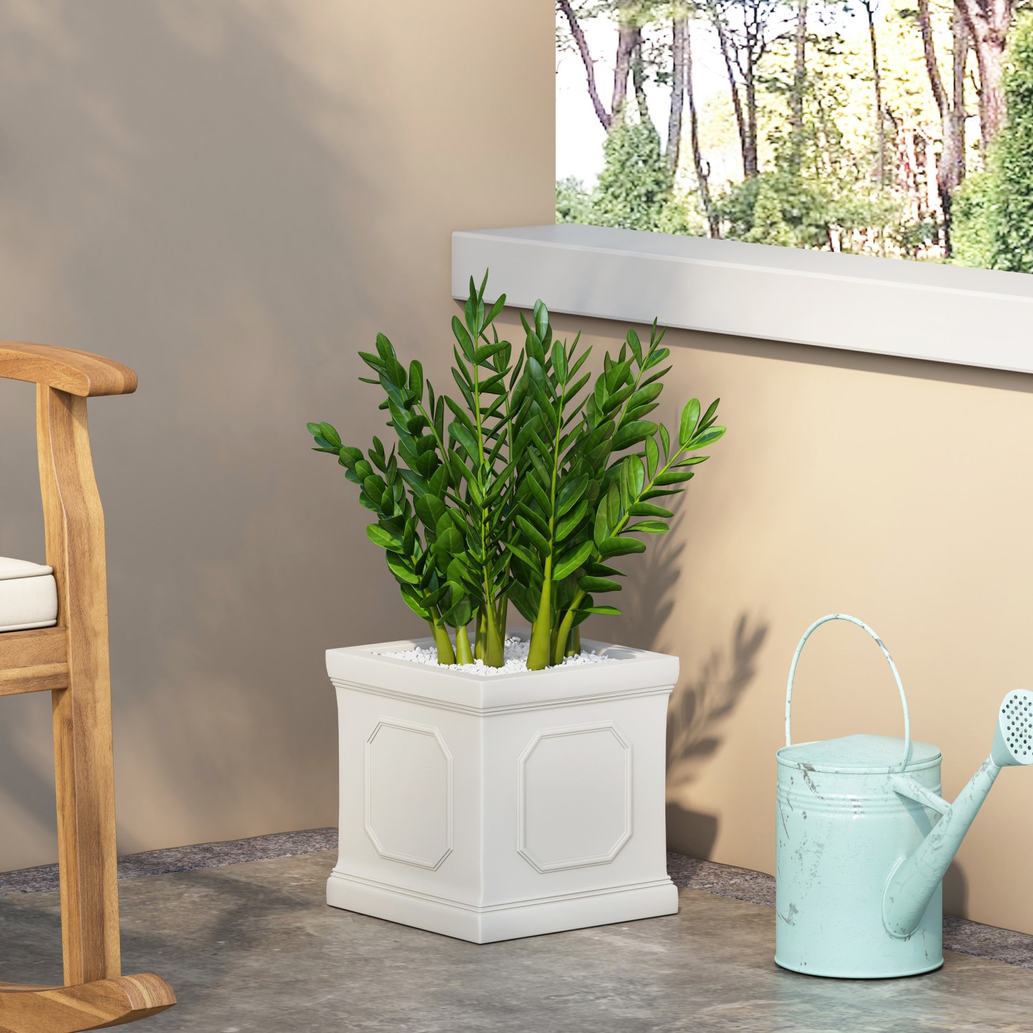 Streamdale Furniture 63418.00WHI Planter-Window-Box - View #4