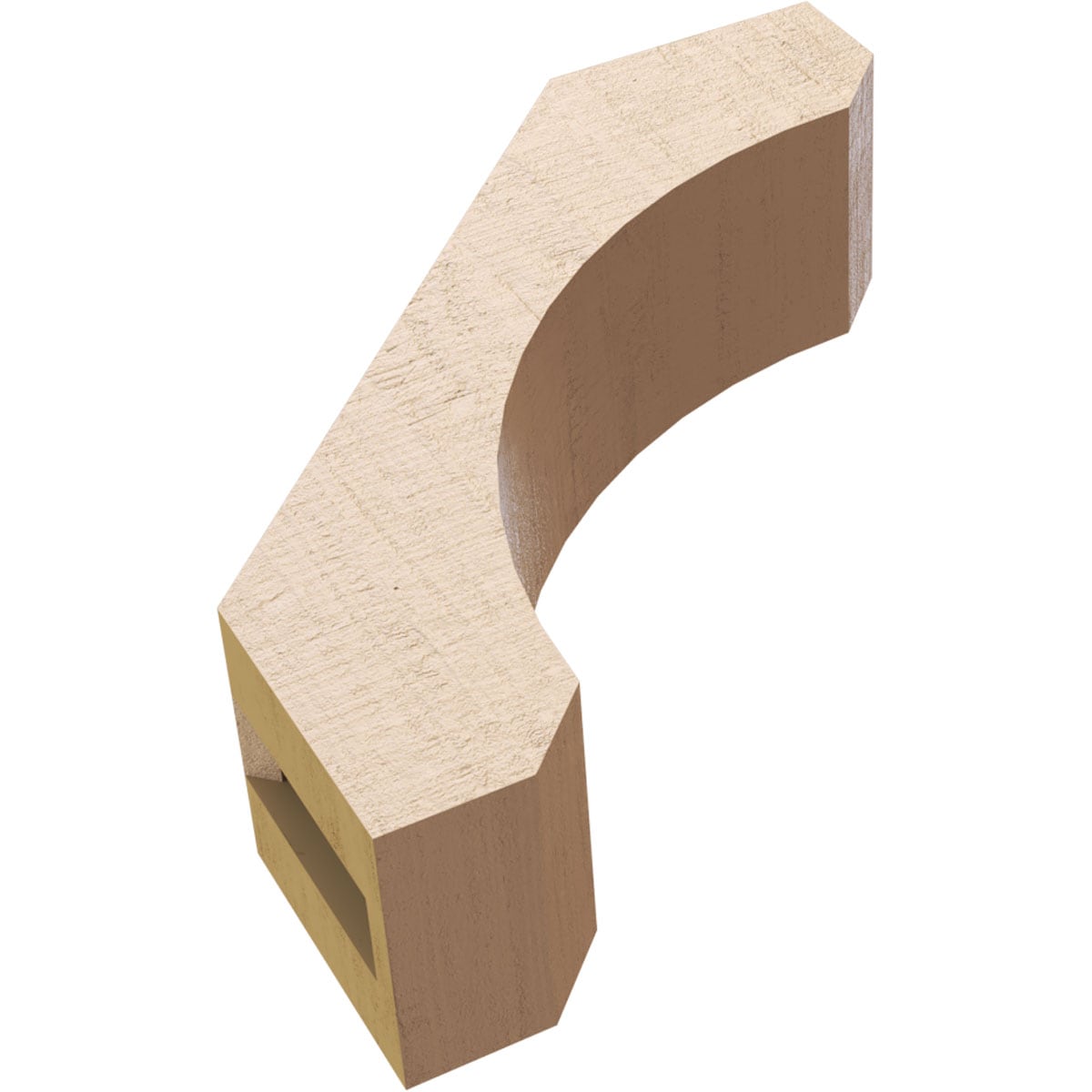 Ekena Millwork BRCUR03X10X10LECRCPR braces - View #7
