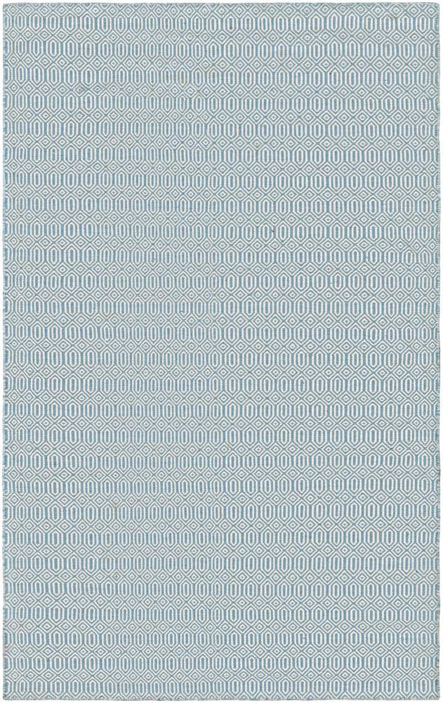 Couristan 49600735023080U Cottages 2 x 8 (ft) Microfiber Denim Rectangular Indoor/Outdoor Runner rug