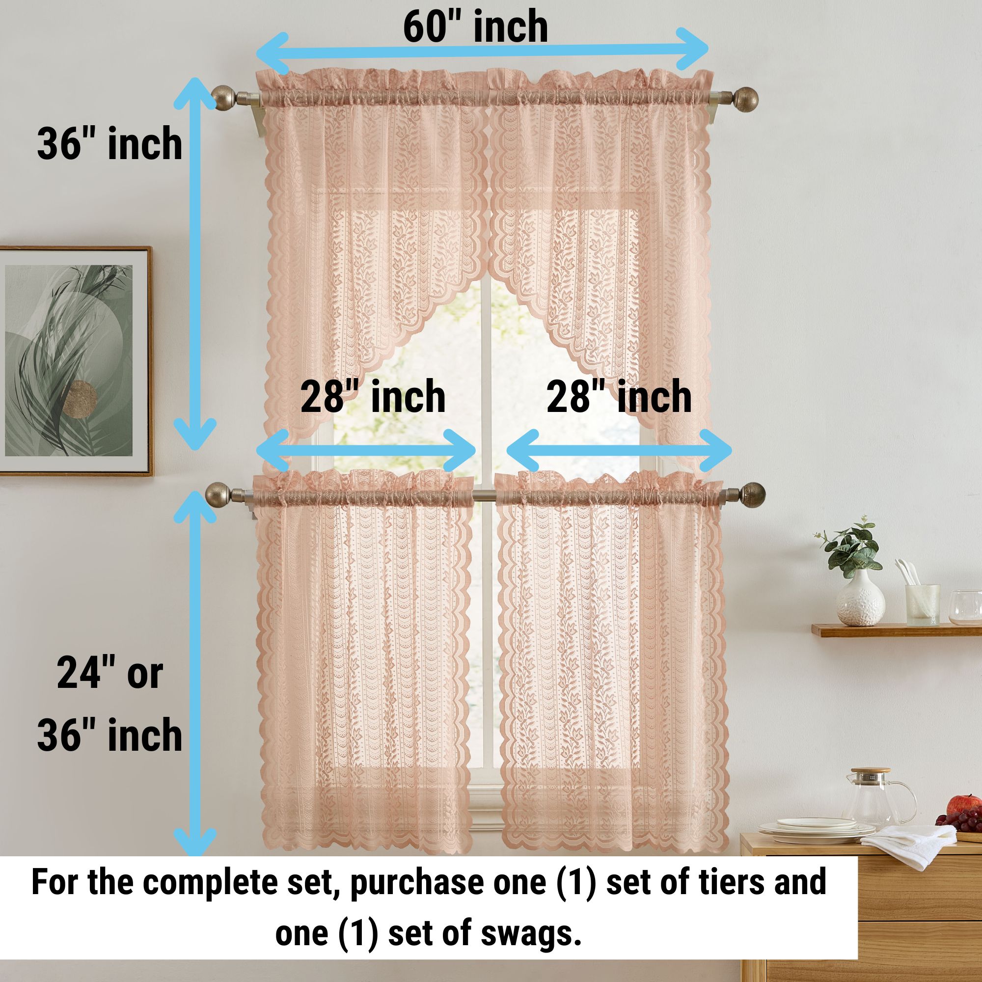 HLC.me SPHA-SWG-BLSH valances - View #4
