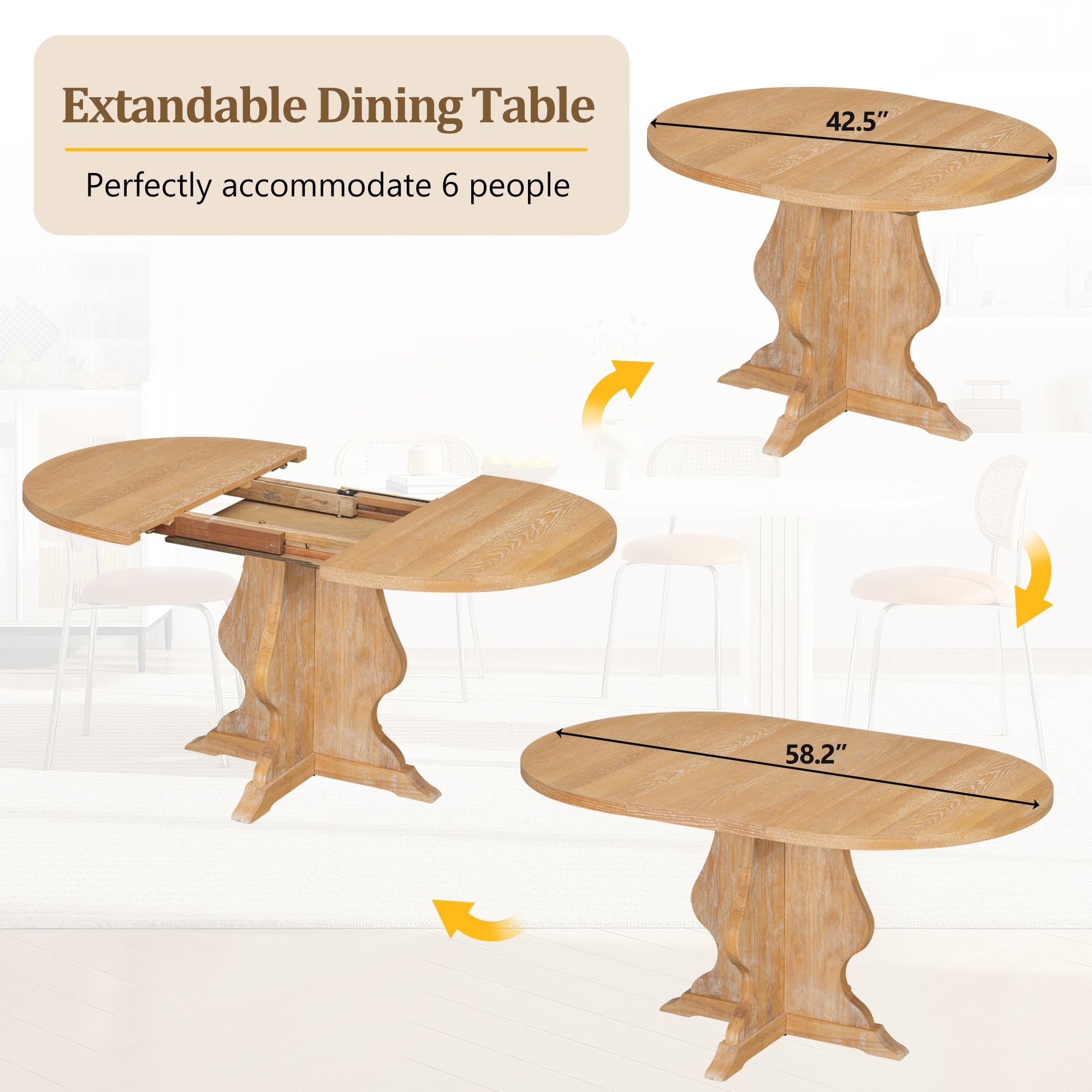 SINOFURN SYA010568BG Dining-Sets - View #6
