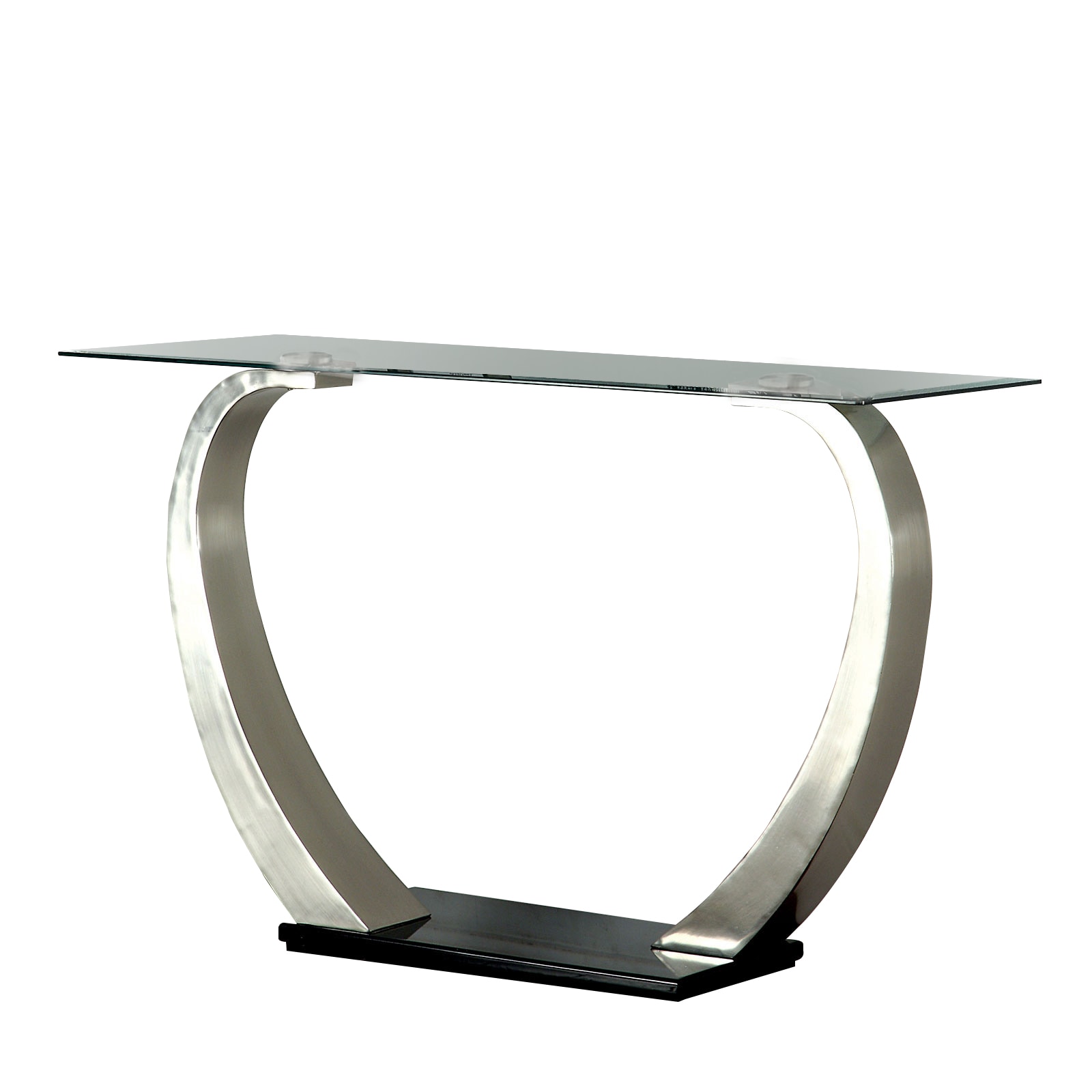 Benzara BM207904 Modern Clear Sofa table