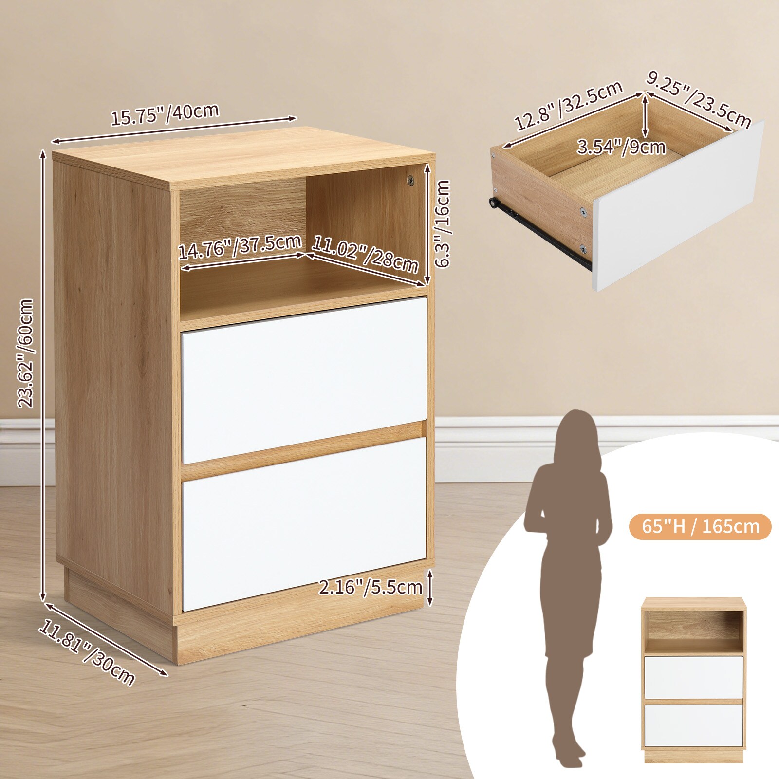 Winado 1-G52009084 nightstands - View #2