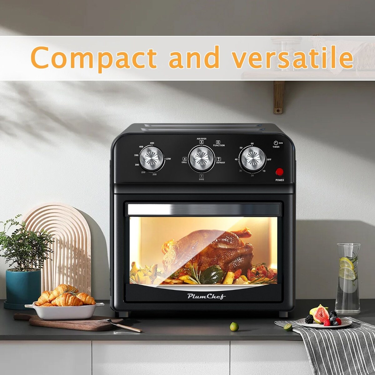 Ropilly D0102X3N91W Countertop-Toaster-Ovens - View #6