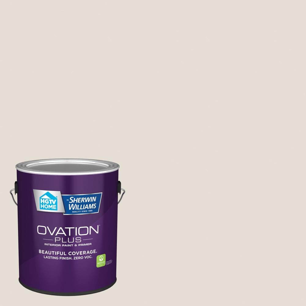 Hgtv Home By Sherwin Williams Ovation Plus Flat Porcelain Hgsw0053 Latex Interior Paint Primer