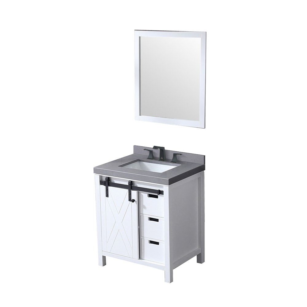 Lexora LM342230SAASM28F Bath-Vanity-Combo - View #4