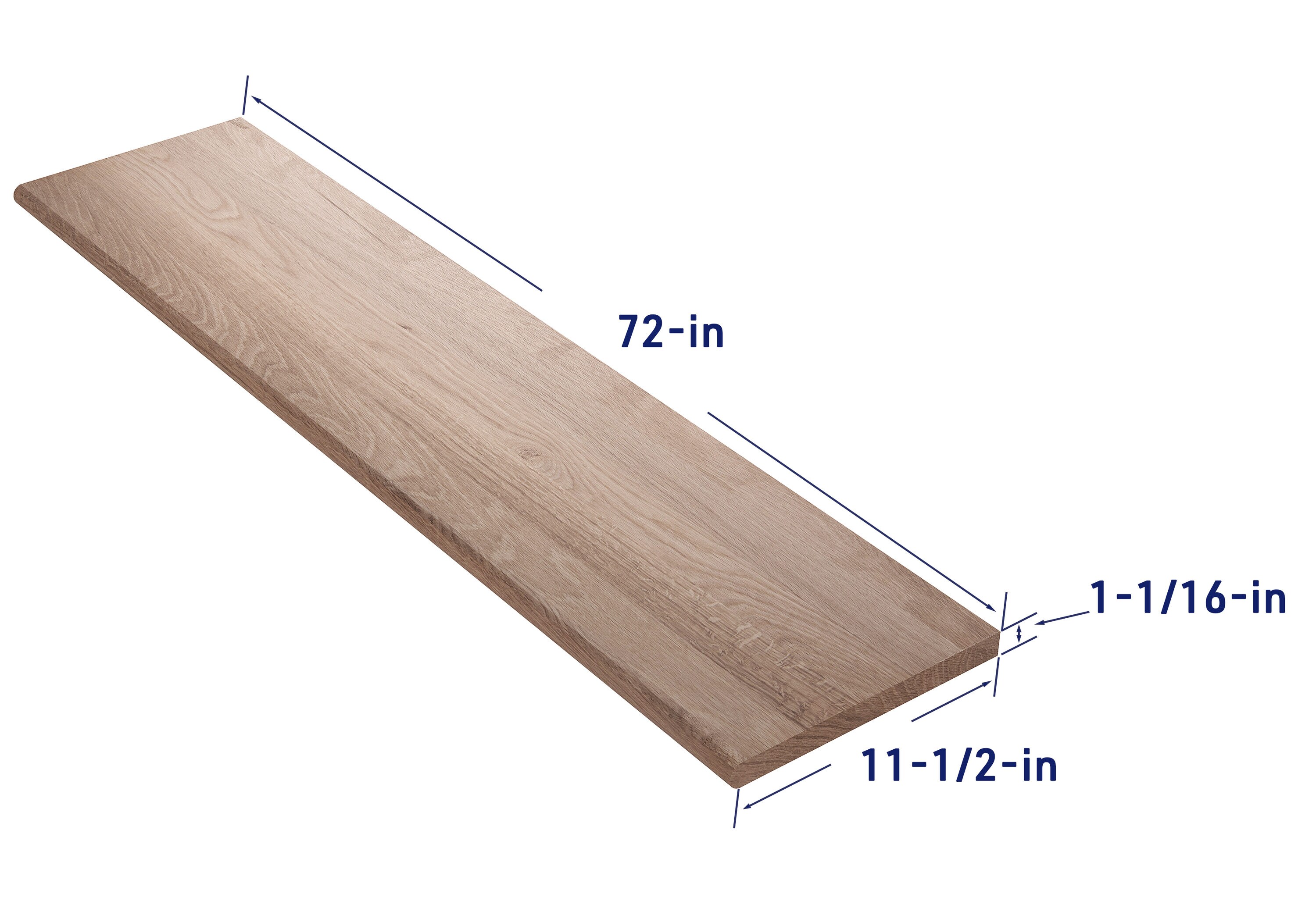 11-1/2 Left Return Tread