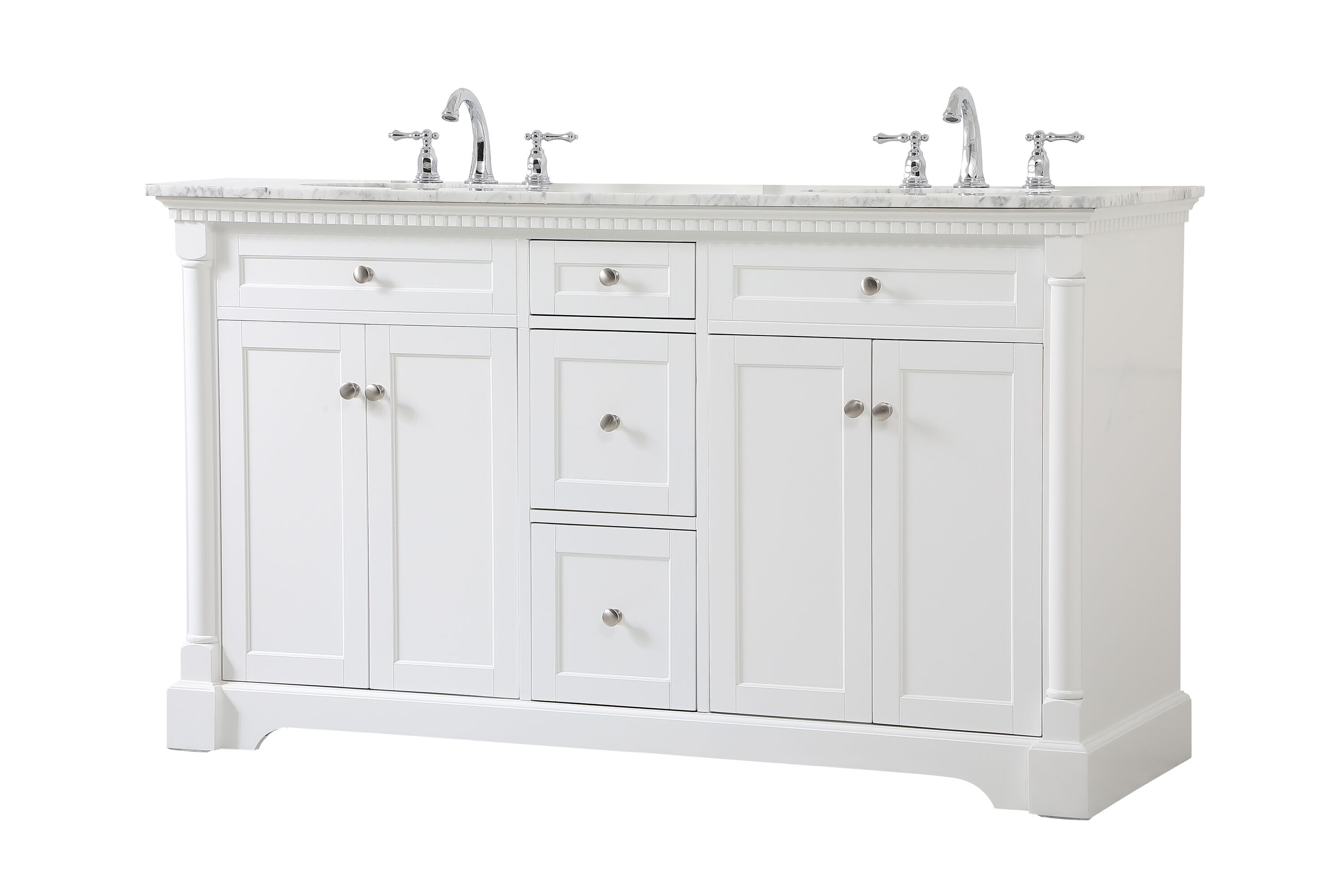 Elegant Decor HF159180DWH Bath-Vanity-Combo - View #8