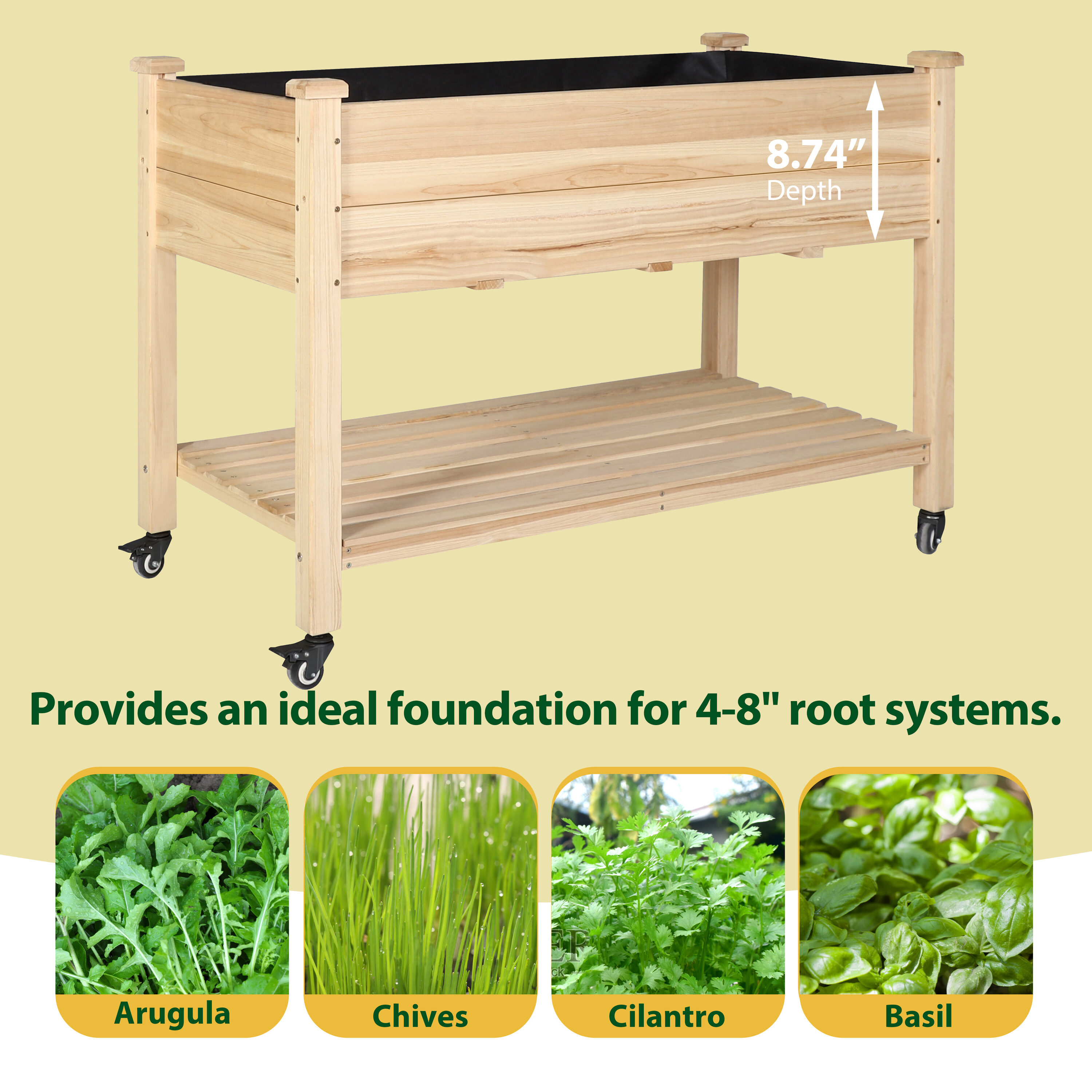 VEIKOUS PG0102-C59-GE Raised-Garden-Beds - View #9