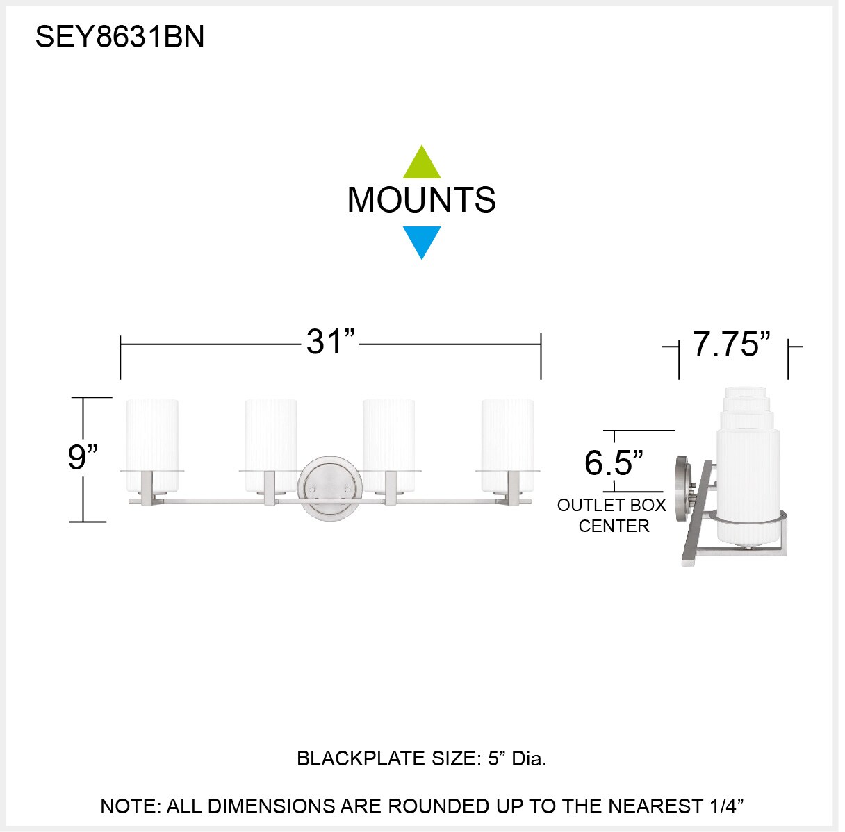 Quoizel SEY8631BN b089995 - View #6