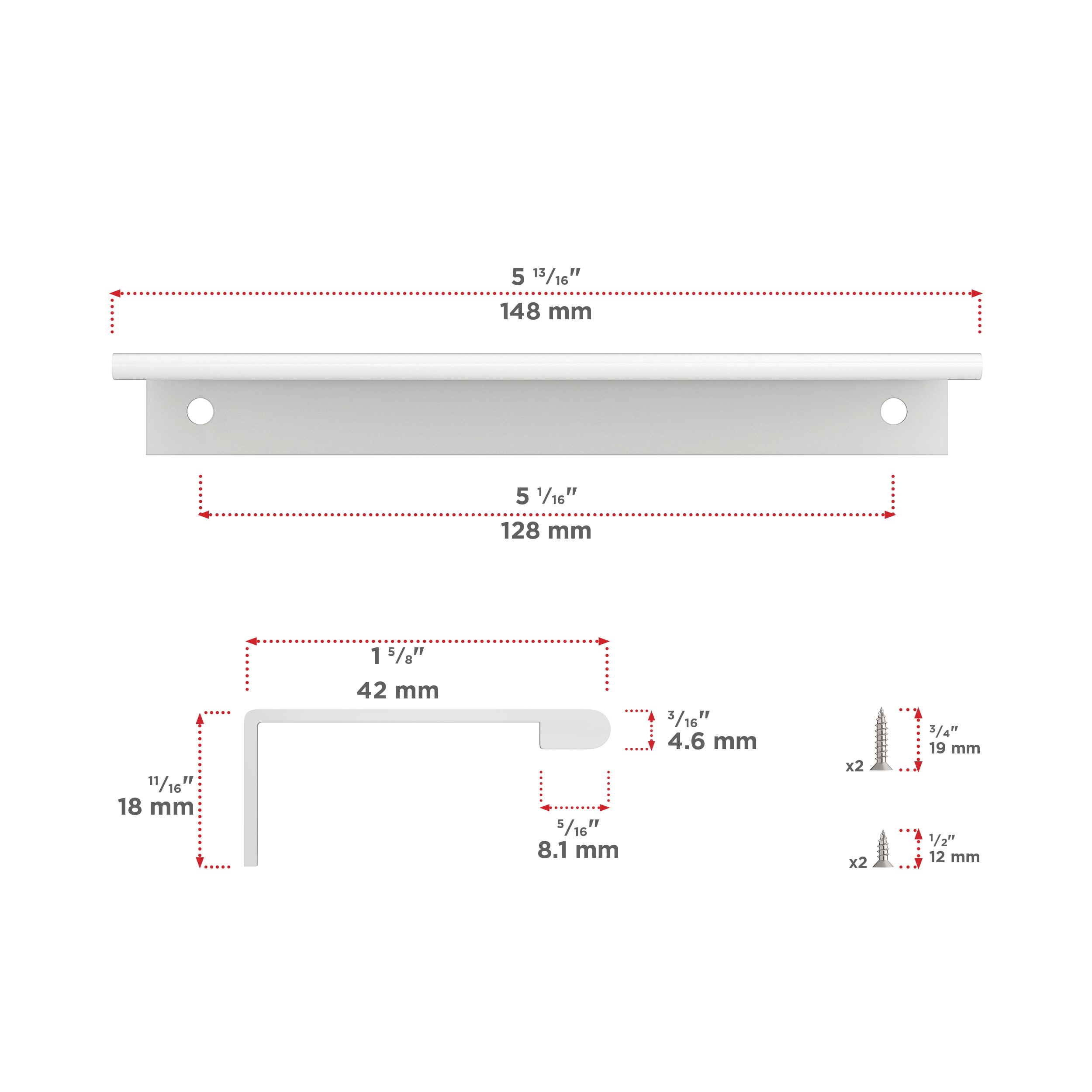 Richelieu BP989812830 Cabinet-Pulls - View #4