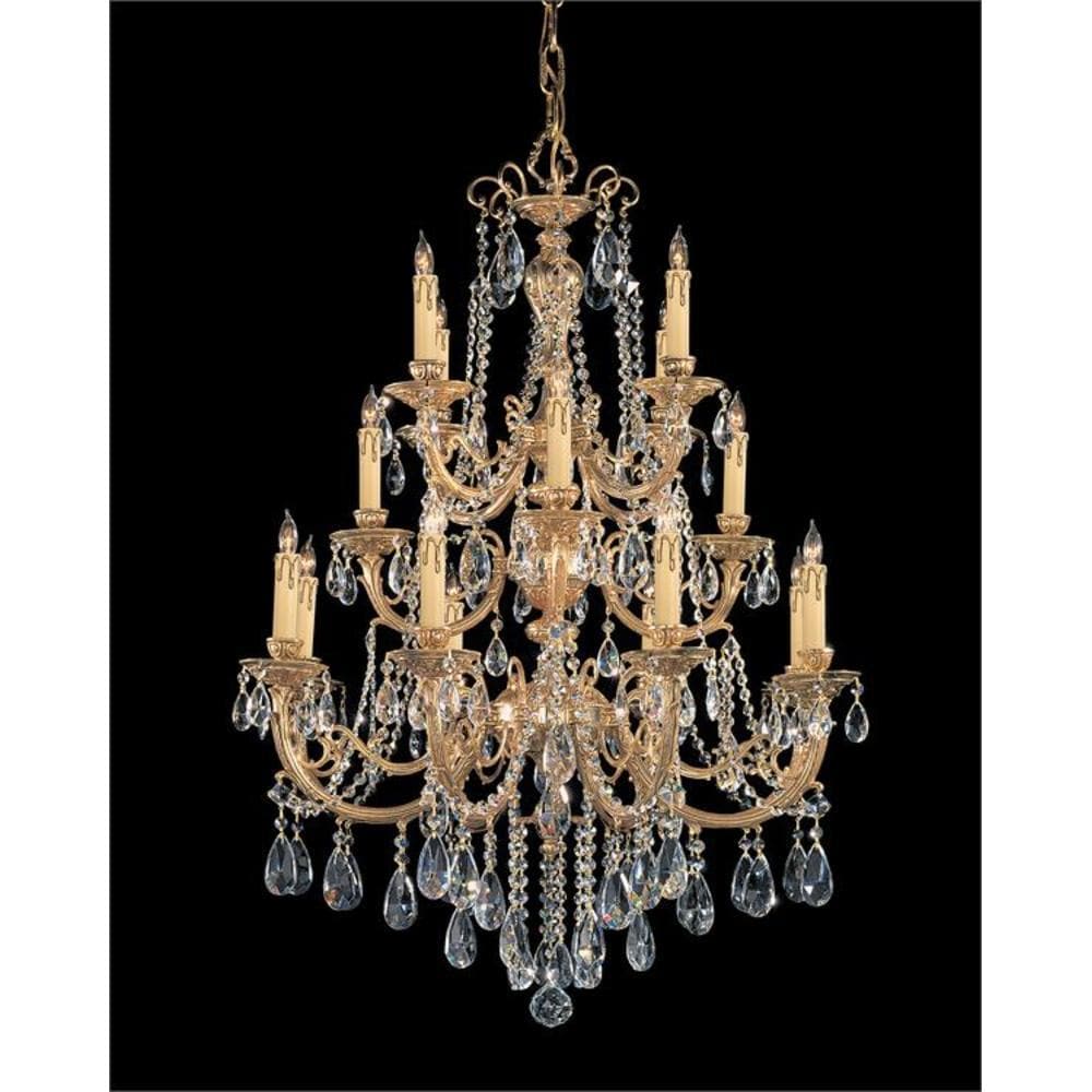 transitional crystal chandelier lighting