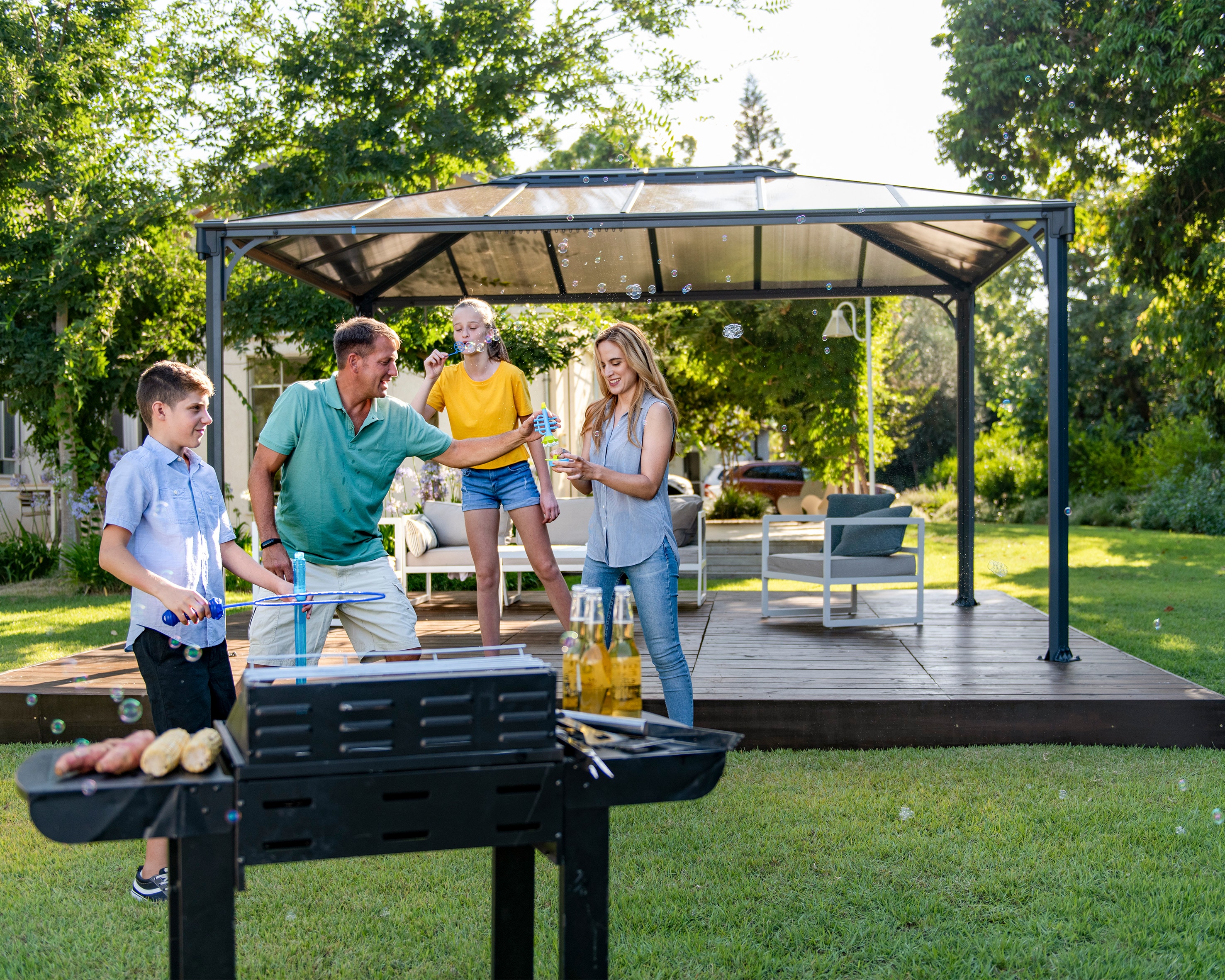 Canopia by Palram 702564 Wood-Resin-Gazebos - View #11