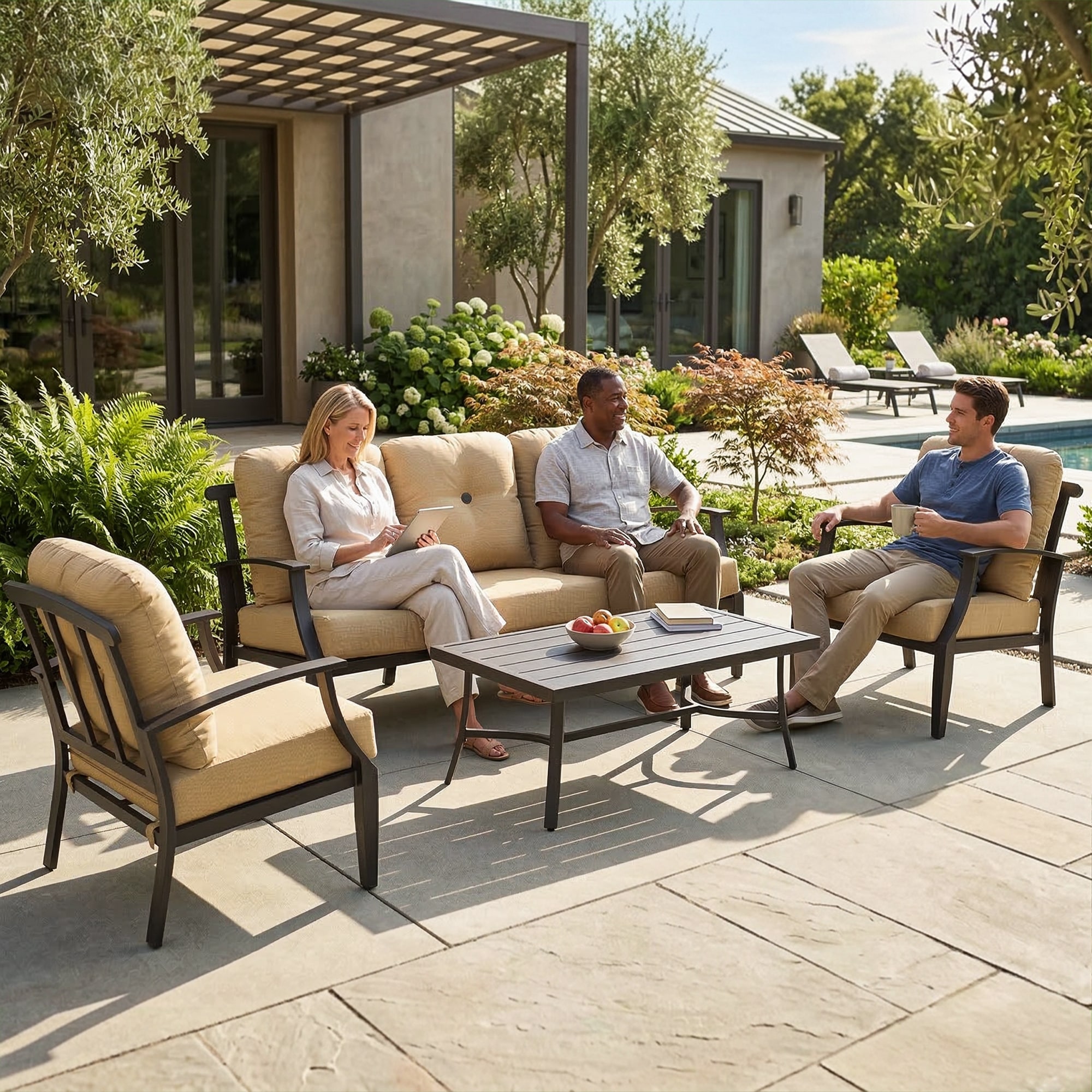 Nuu Garden SAS092-01 Patio-Conversation-Sets - View #2