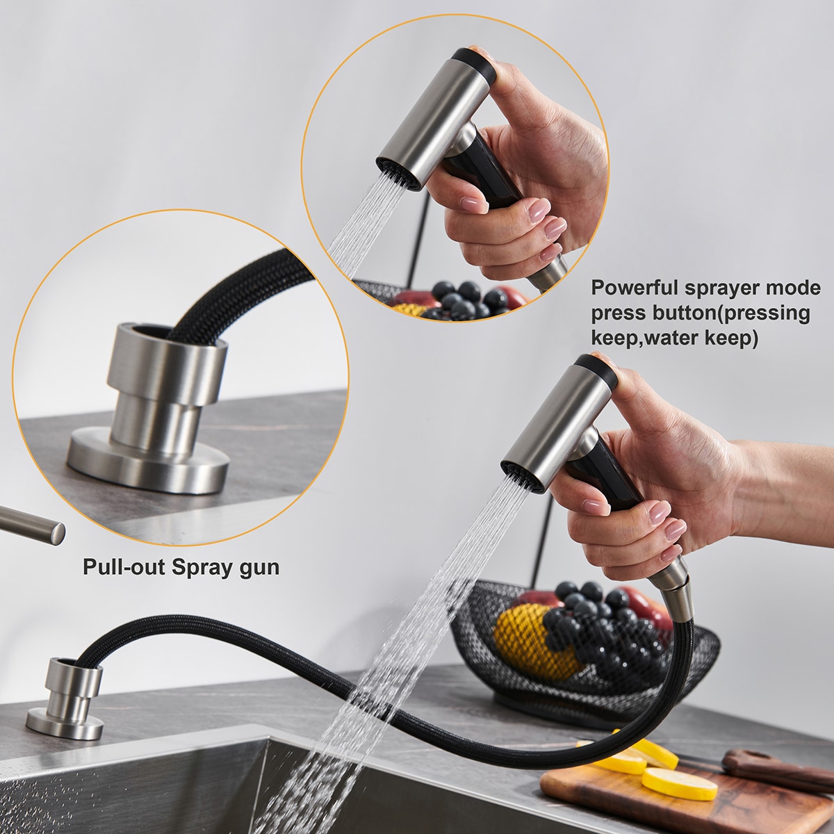 Mondawe MO250DT-BN Kitchen-Faucets - View #6