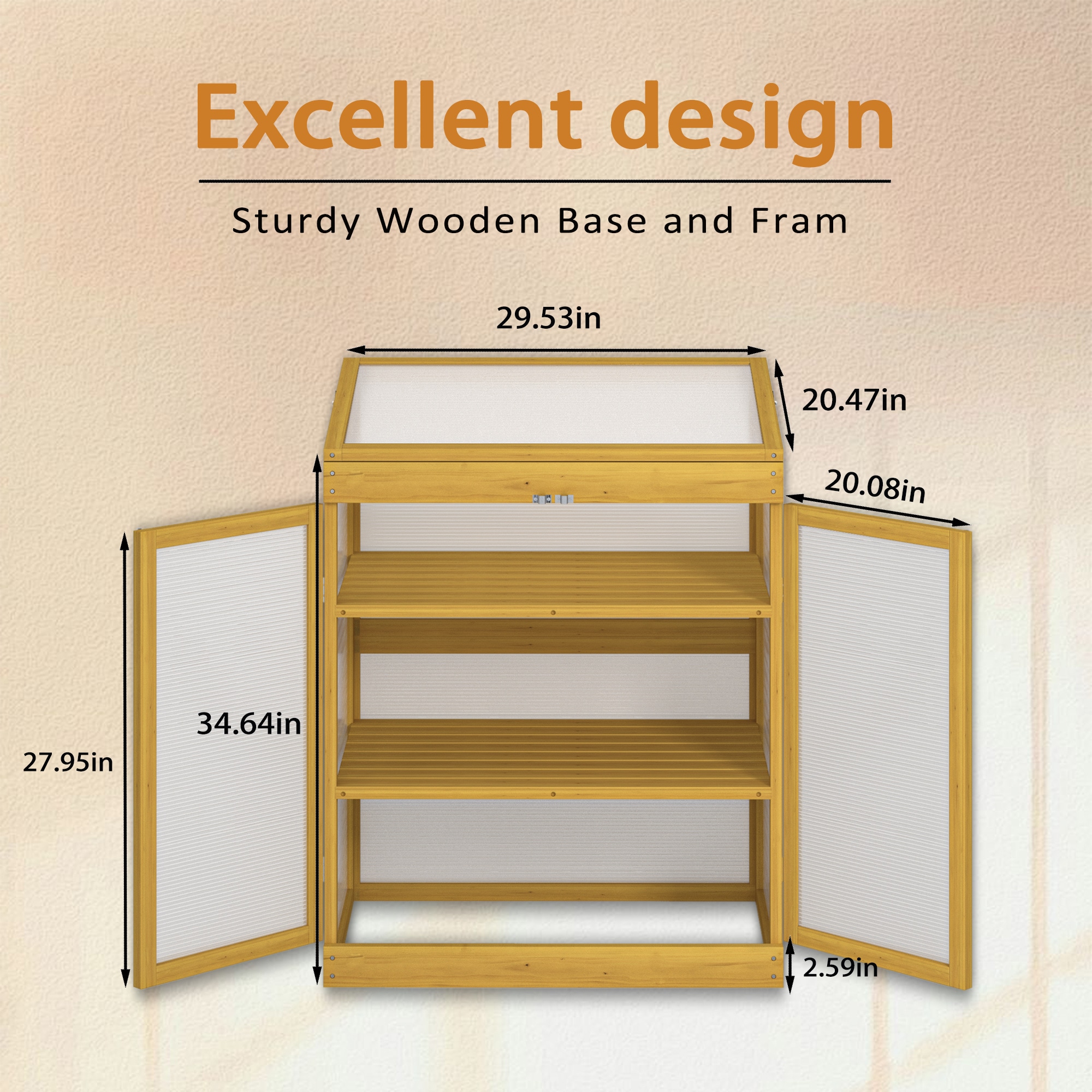 Ayelon CVP236449 Wood-Storage-Buildings - View #8