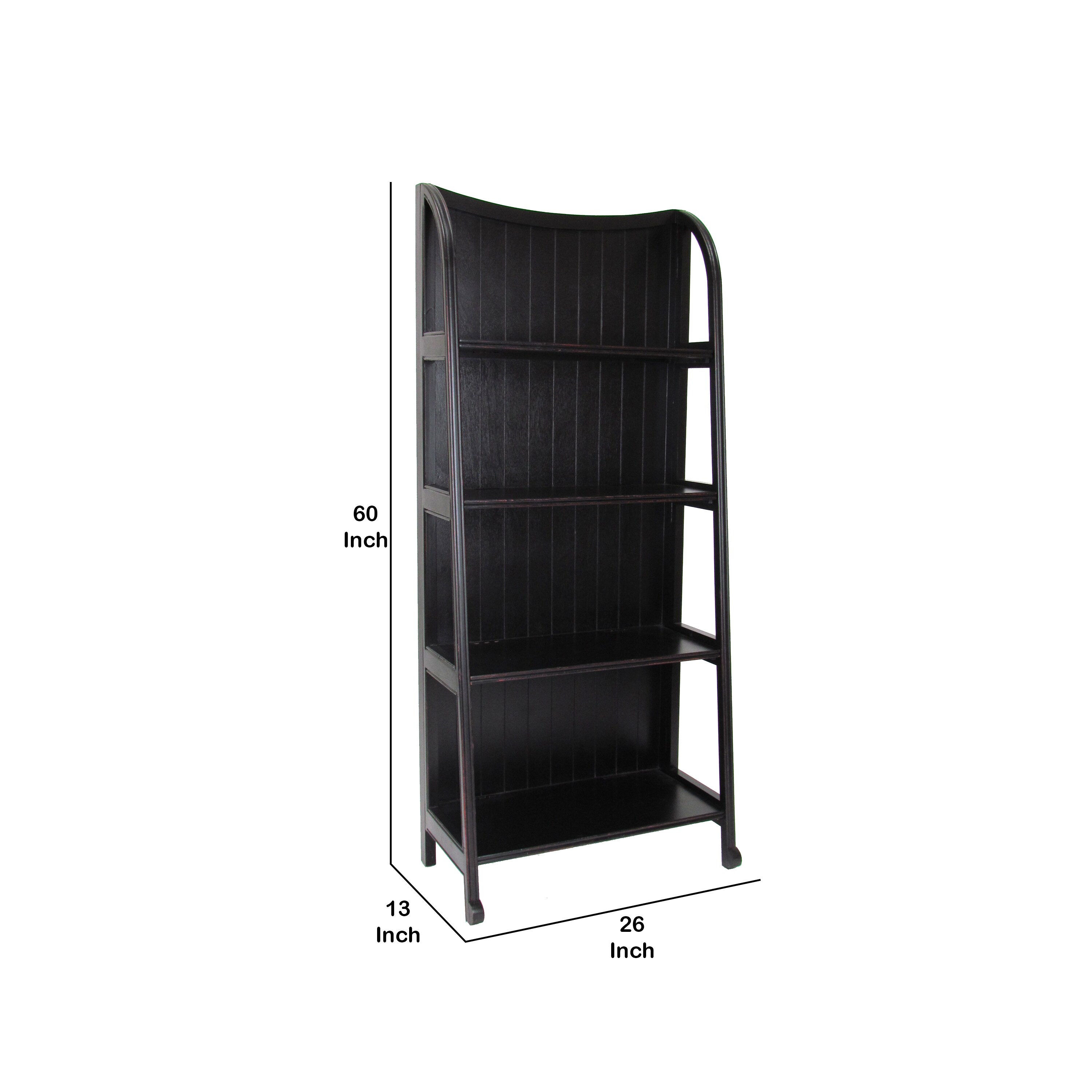 Benzara BM210449 Free-Standing-Shelving - View #5