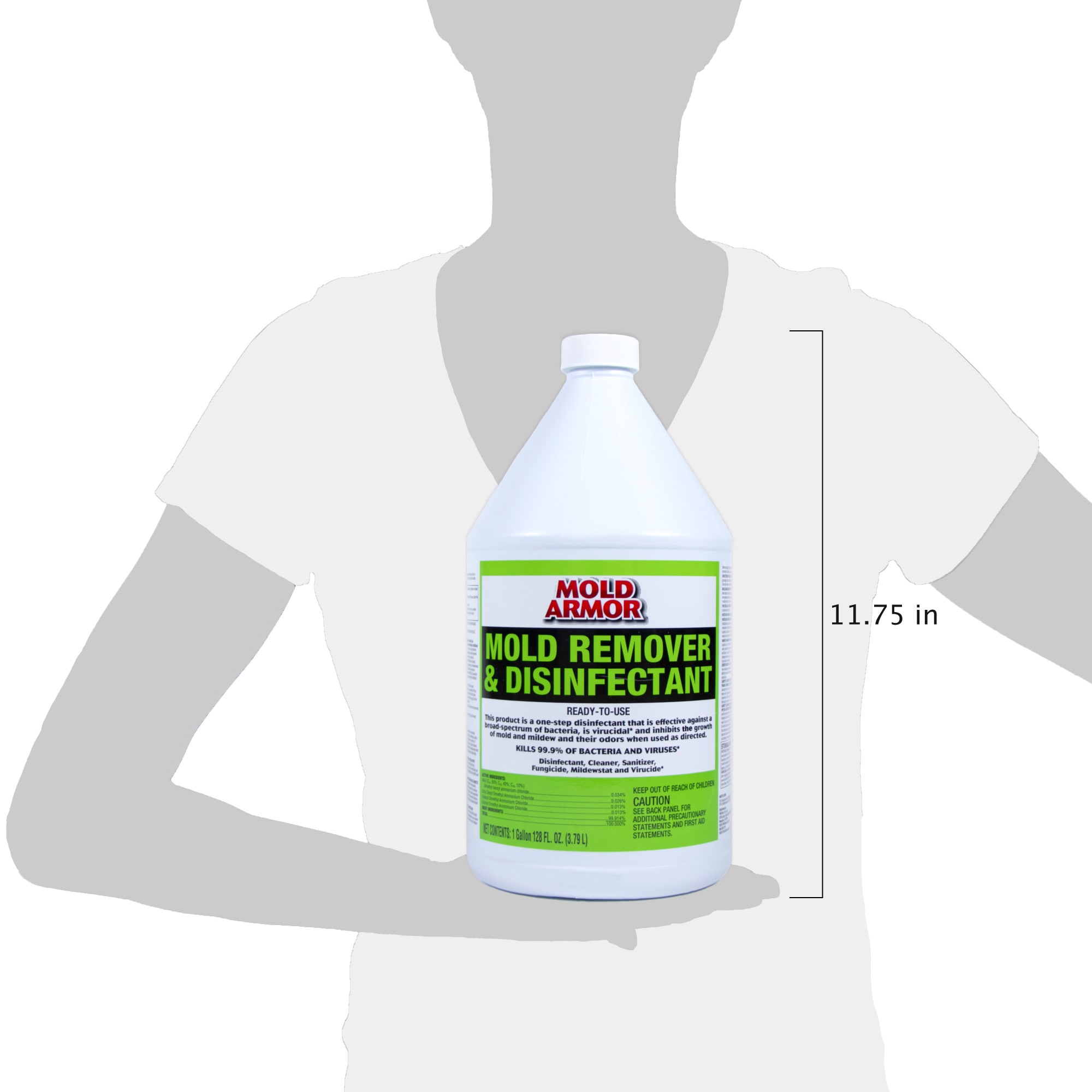 MOLD ARMOR Mold Remover & Disinfectant Cleaner – 32 oz. Spray