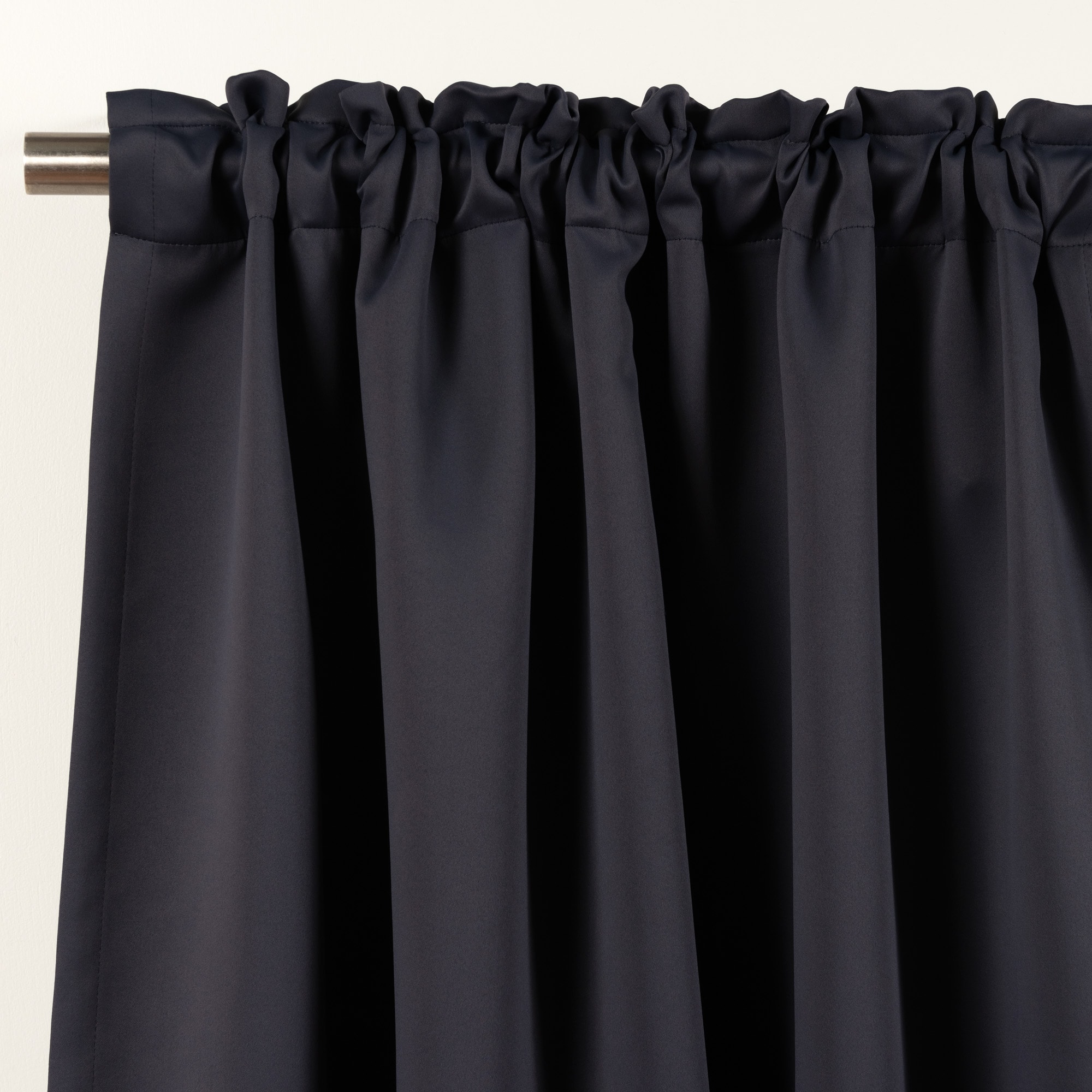 Best Home Fashion SOLID-84-DARK.GREY curtains - View #4