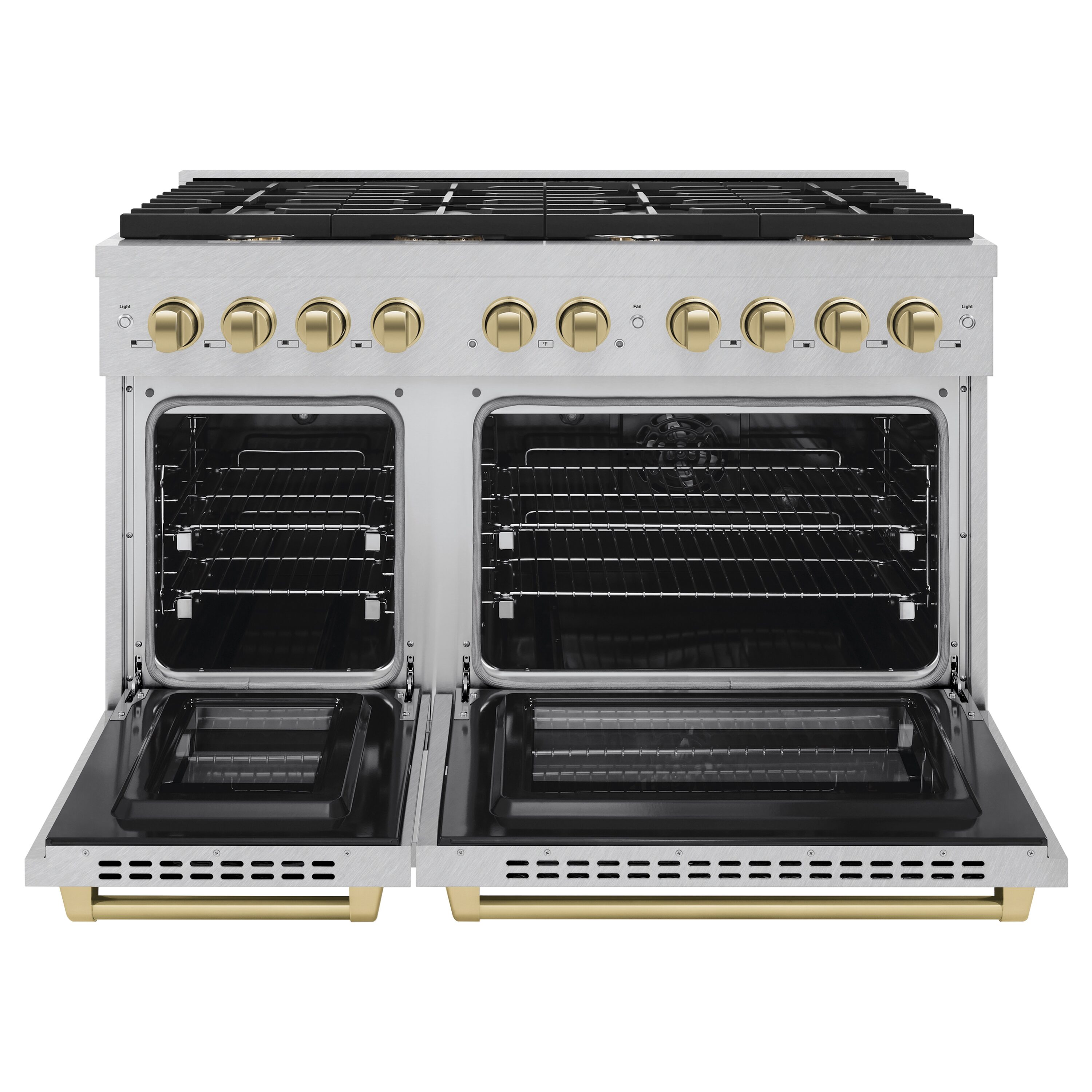 ZLINE KITCHEN & BATH SDRSZ-48-CB Double-Dual-Fuel-Ranges - View #3