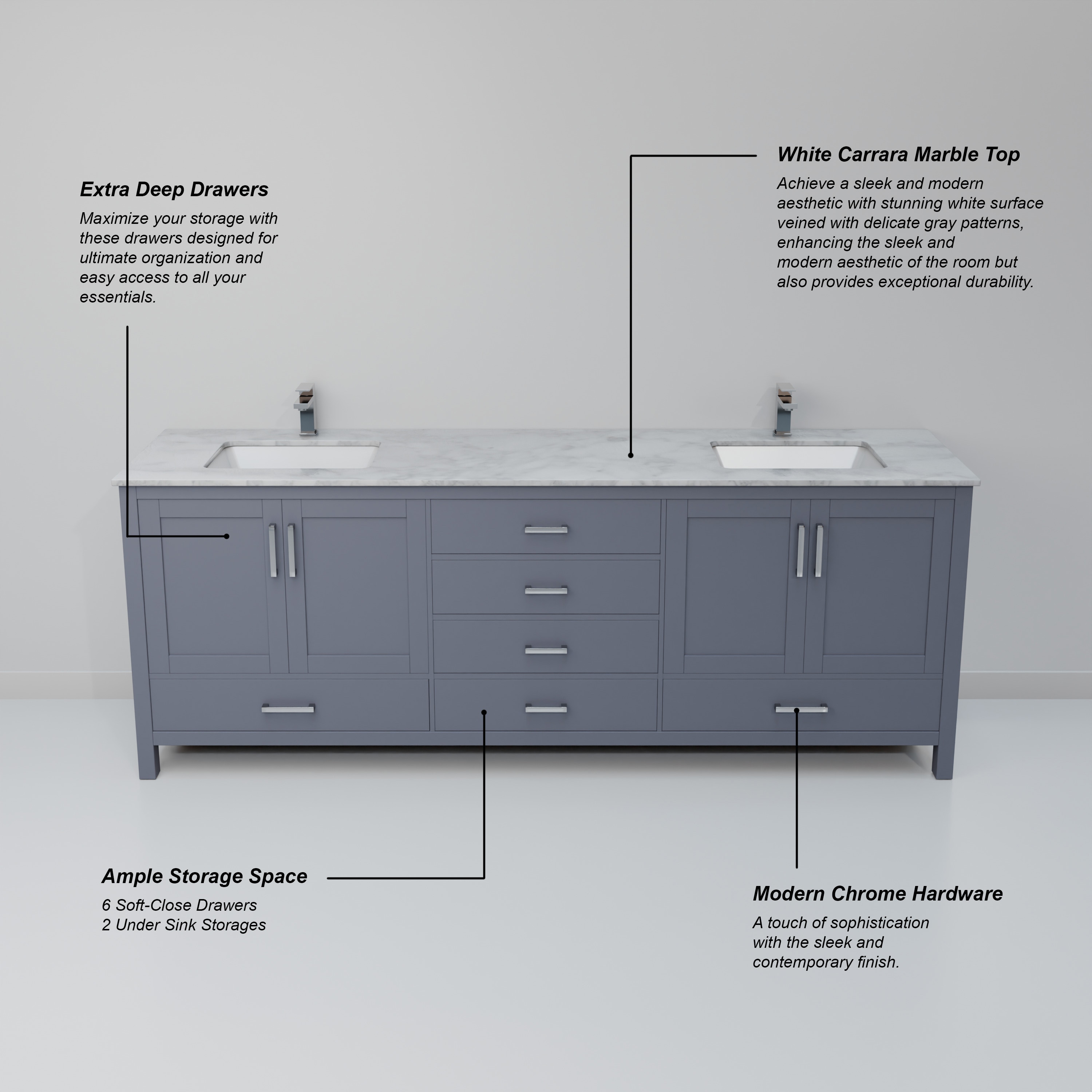 Lexora LJ342280DB00M30 vanities - View #9
