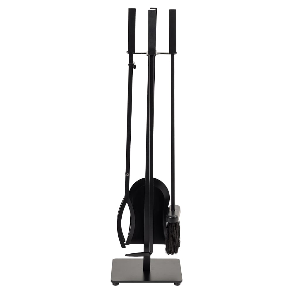 Modern Ember T51521BK 5 -Piece Steel Fireplace Tool Set