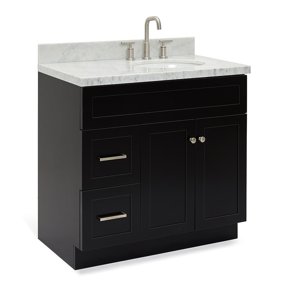 ARIEL F037SRCWOVOBLK Bath-Vanity-Combo - View #3