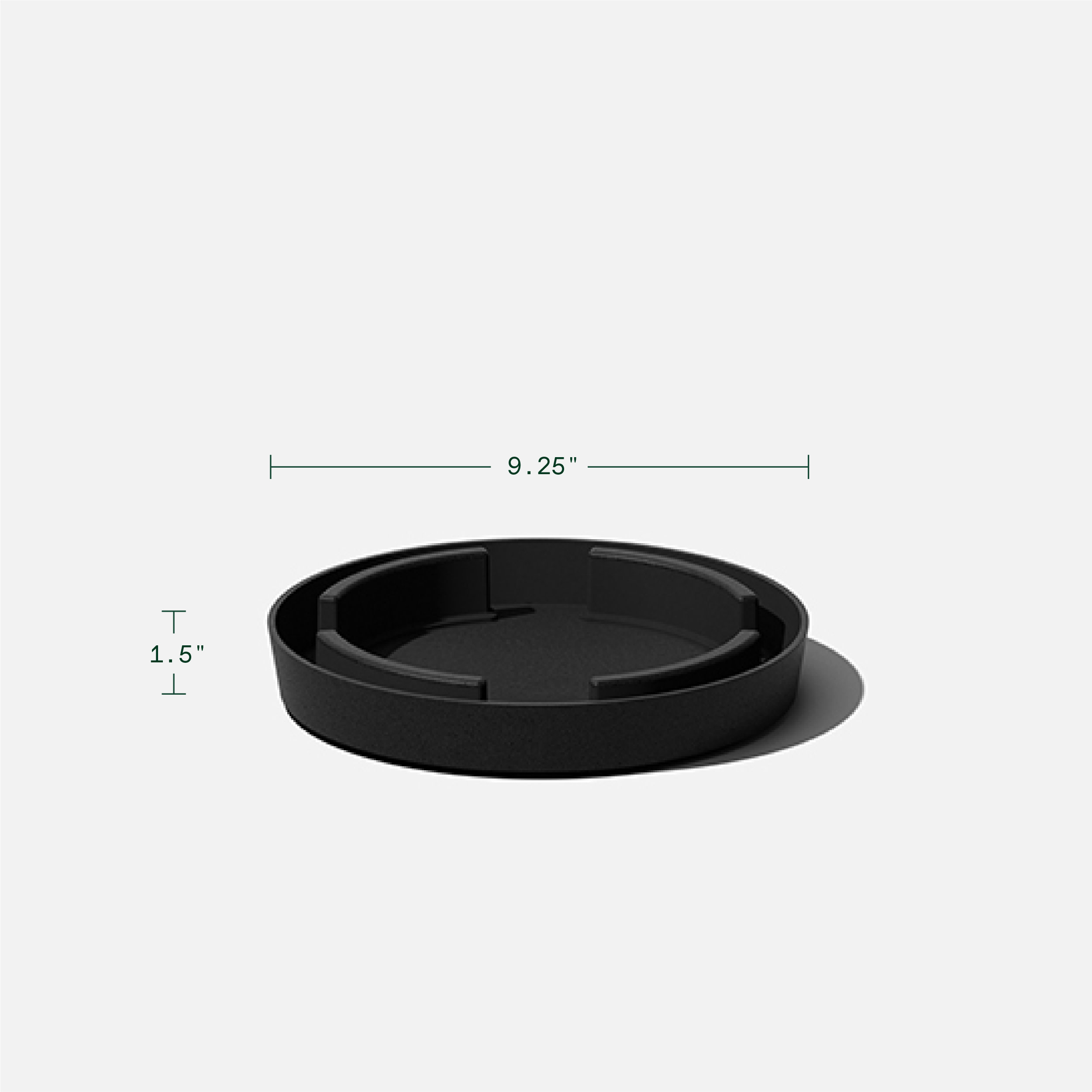 Veradek SLV28TRB-2PK Plant-Saucers - View #2