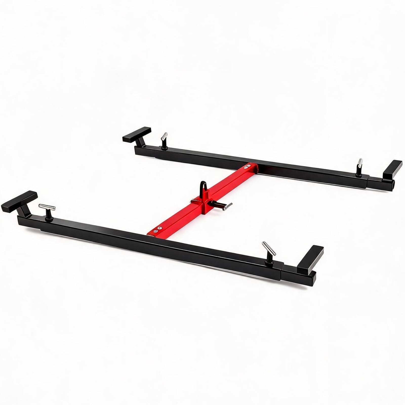 Assile - Red Adjustable Truck Bed Lifter for Pickup Beds up to 6 ft 800 lb