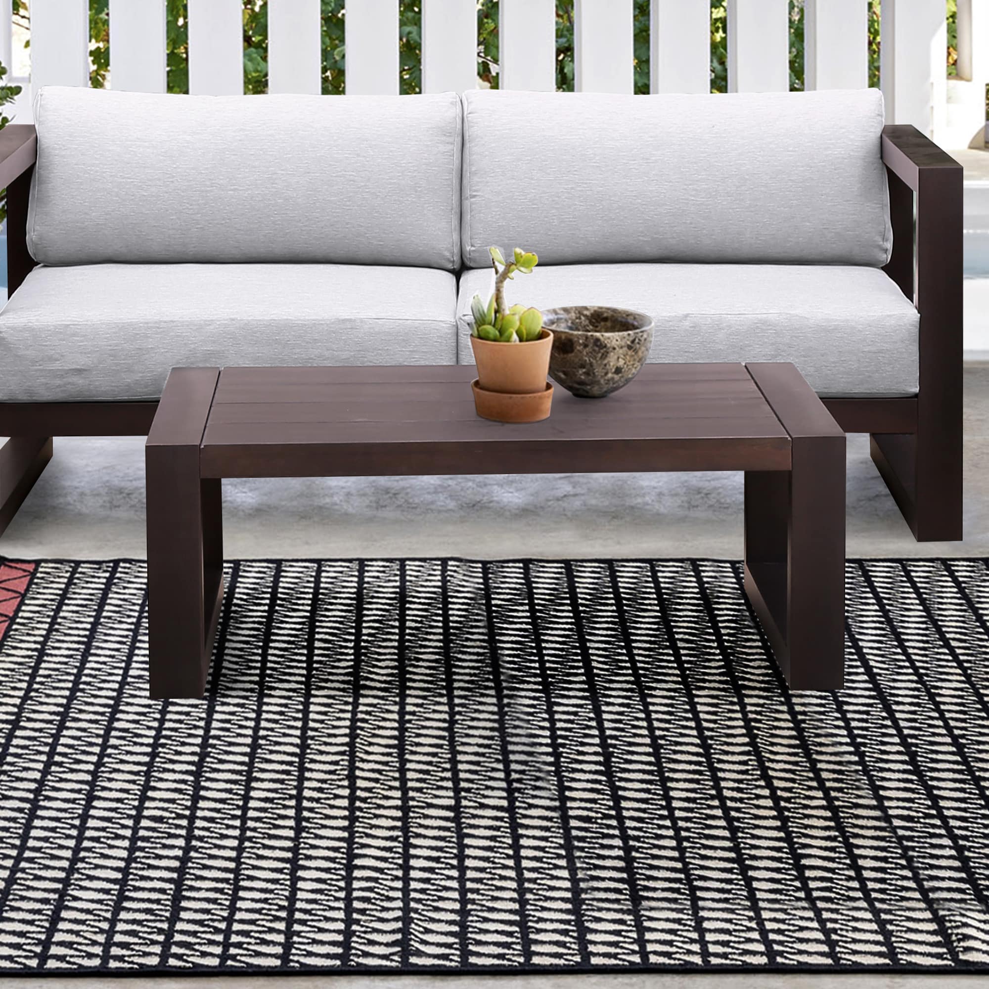 Armen Living LCPRCODK Patio-Tables - View #6