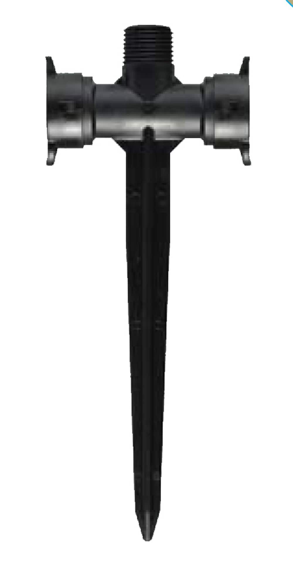 Orbit 67991 1/2-in Polyethylene Push-Fit Drip Irrigation Male Adapter