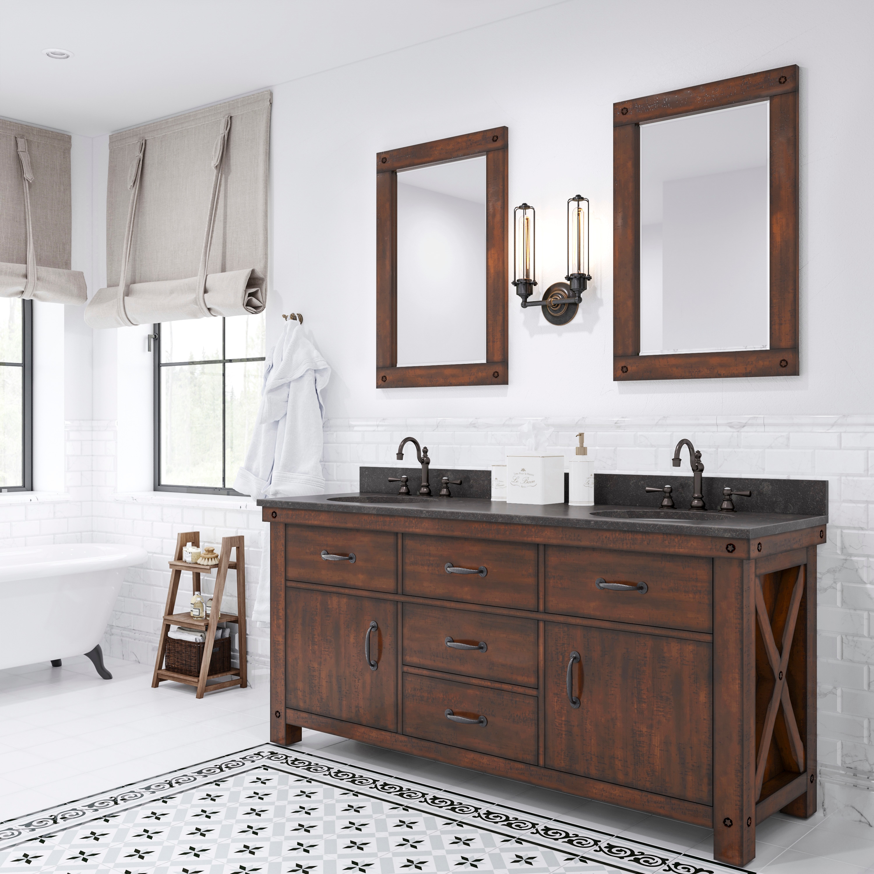 Water Creation AB72BL03RS-A24000000 Bath-Vanity-Combo - View #3
