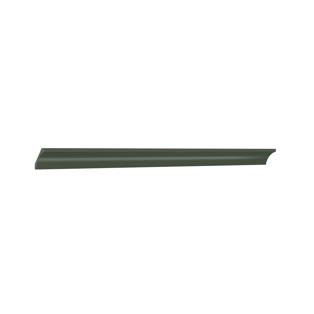 allen + roth 58600HR Heathrow Cabinet Crown Moulding 94-in W x 2.5-in H x 2.5-in D Sage Painted (Cove Crown Molding)
