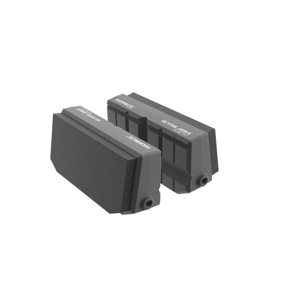 Work IQ Tools Work IQ Sure Fit Vise Jaws Die Cast Aluminum Gray Model IQVJSF #IQVJSF