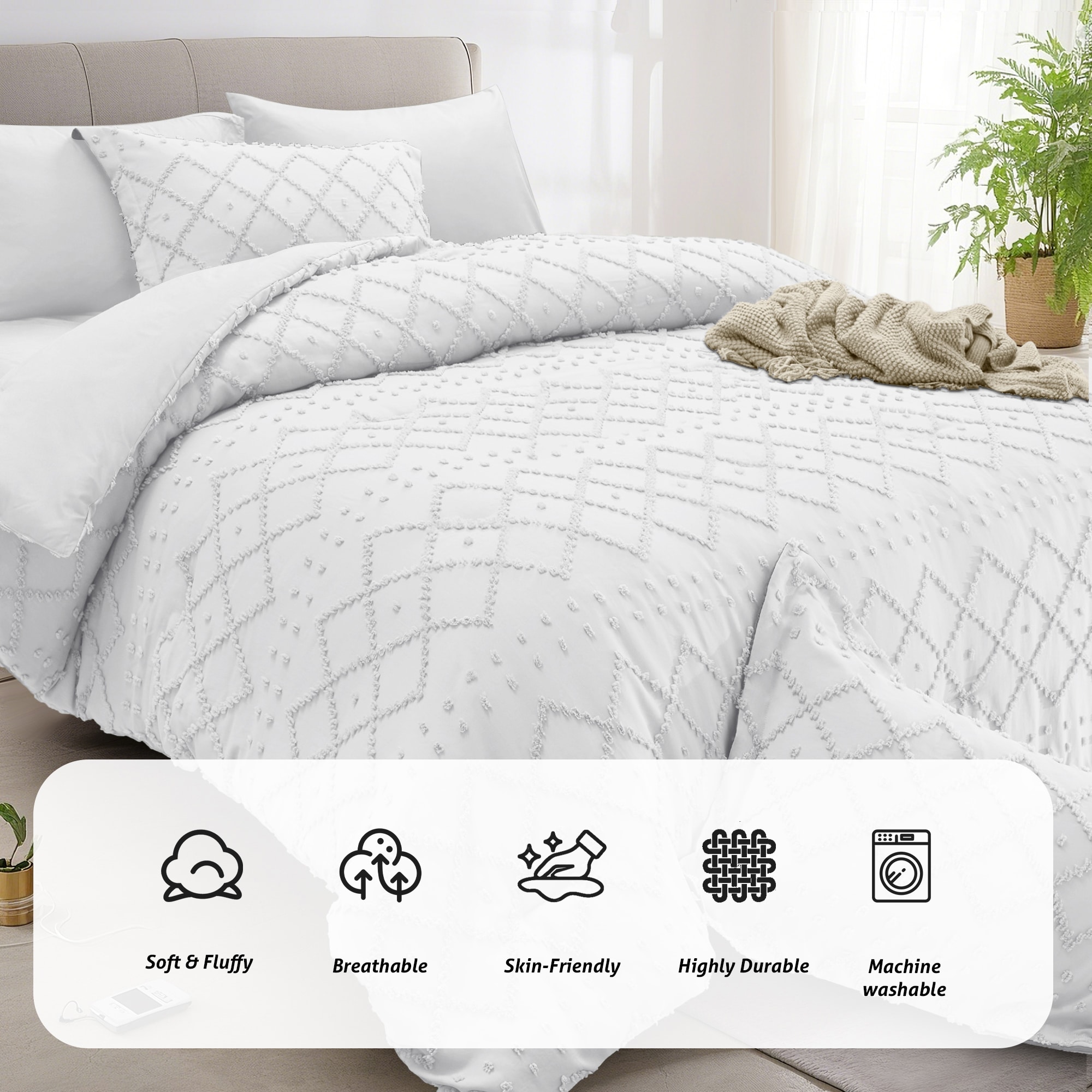 JEAREY JE-JHZS-WH-Q bedding - View #4