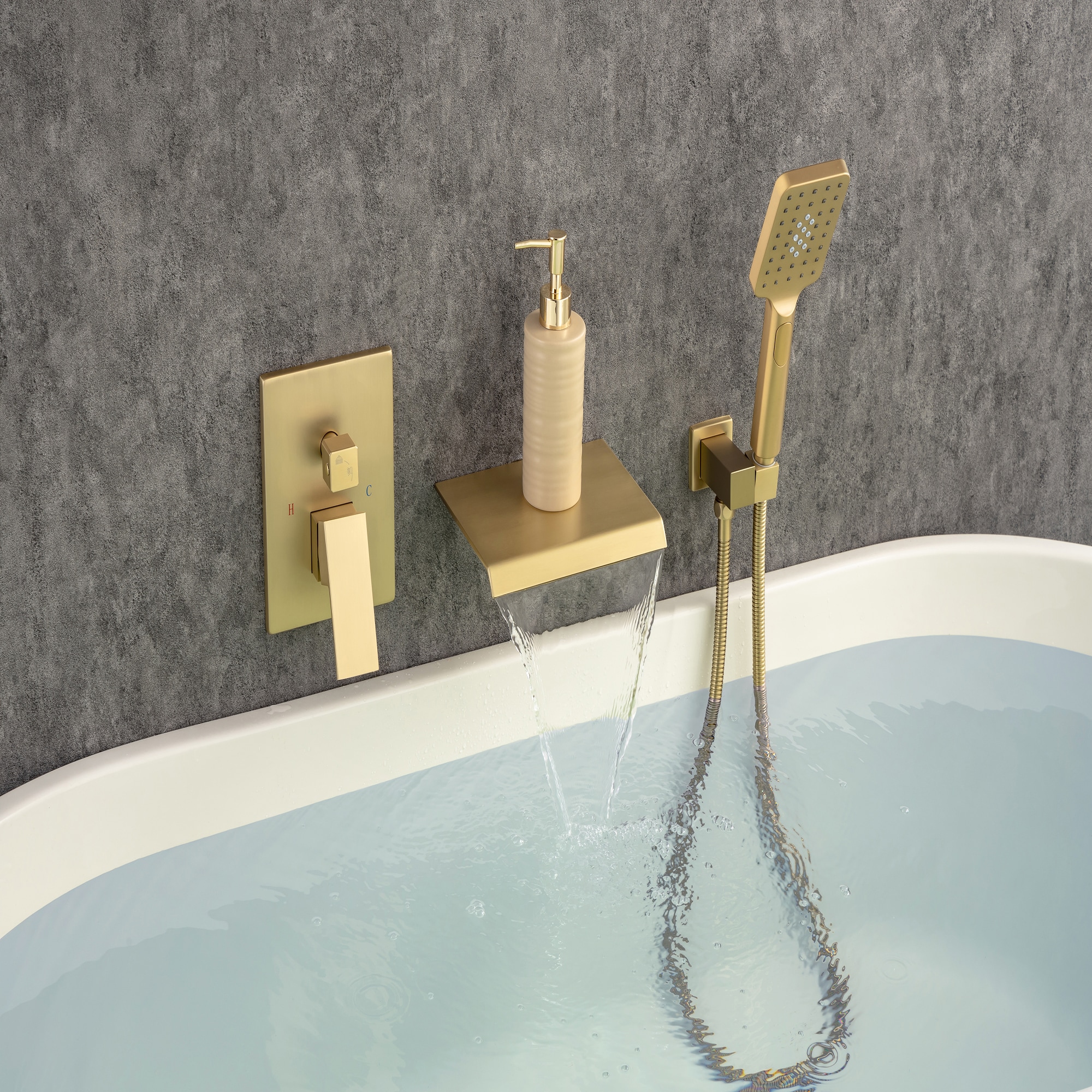 Mondawe MOSL020-10GD Showerhead-Bar-Panels - View #8