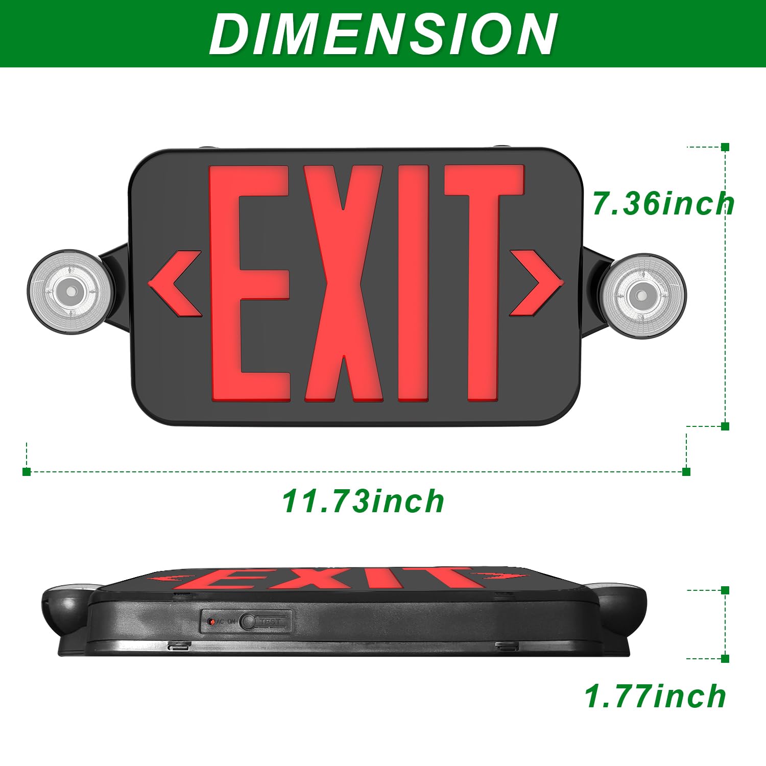 Vrbgify LVG0805V408 Emergency-Exit-Lighting - View #3
